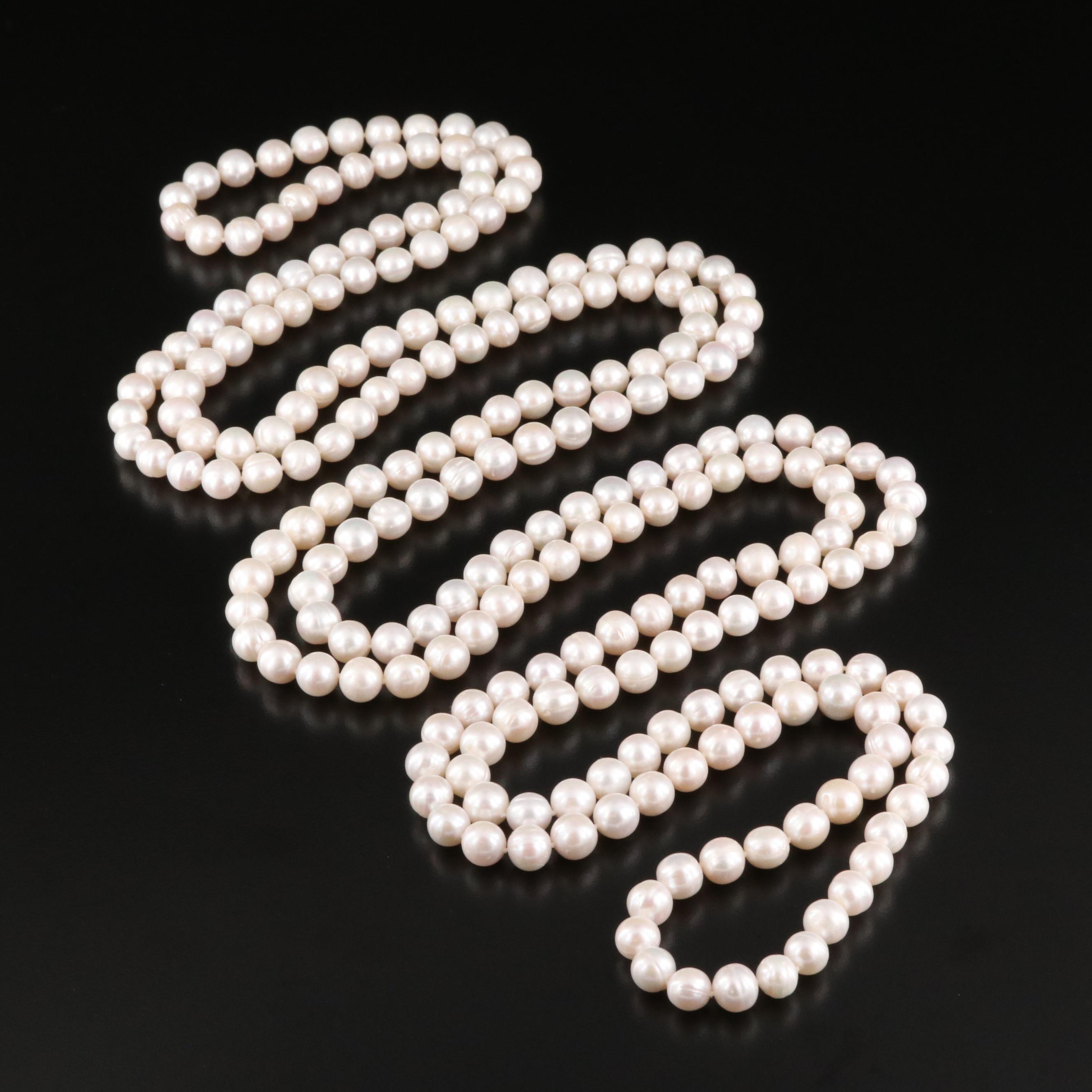 Pearl Rope Necklace