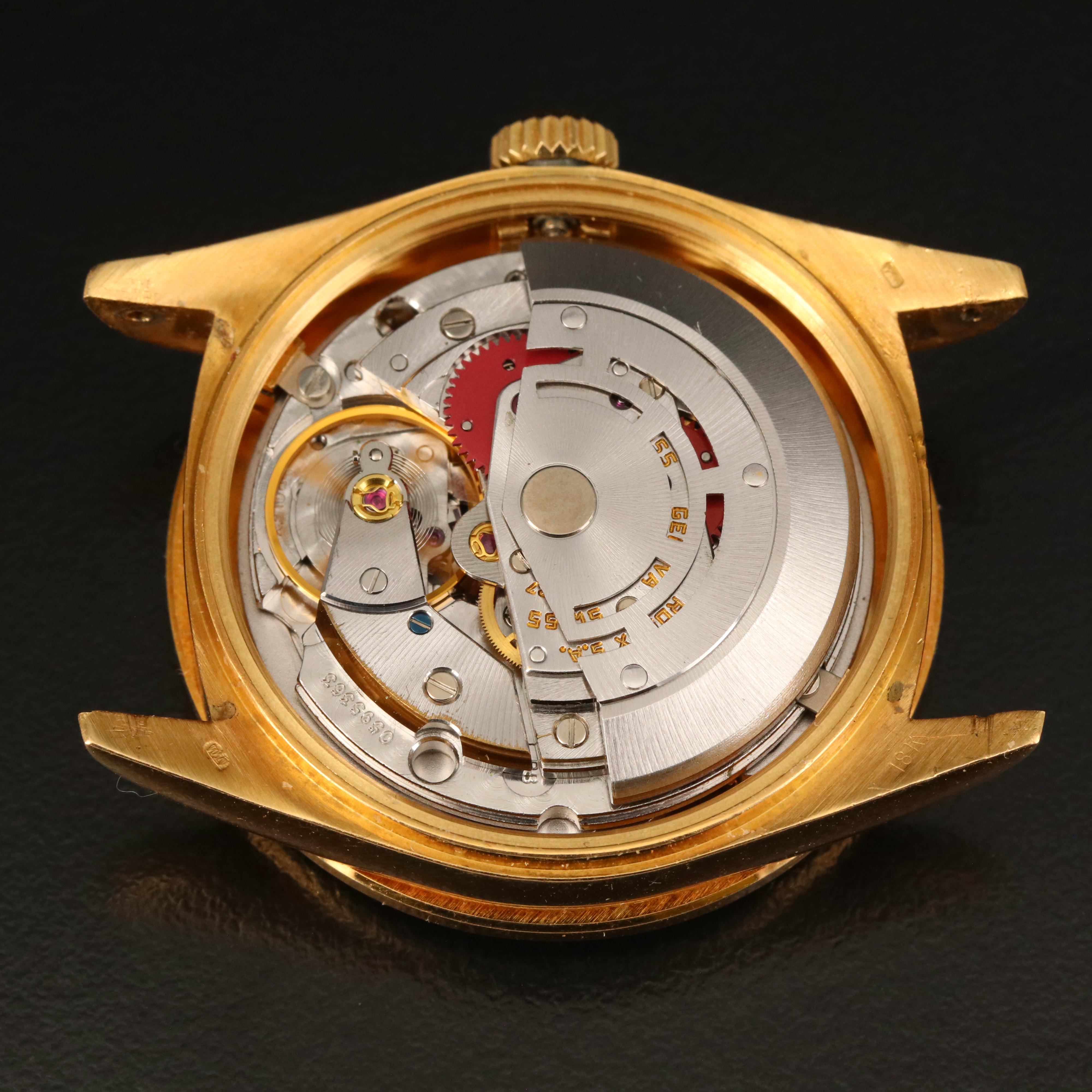 1984 Rolex Day-Date President 1.33 CTW Diamond Dial and Bezel Watch