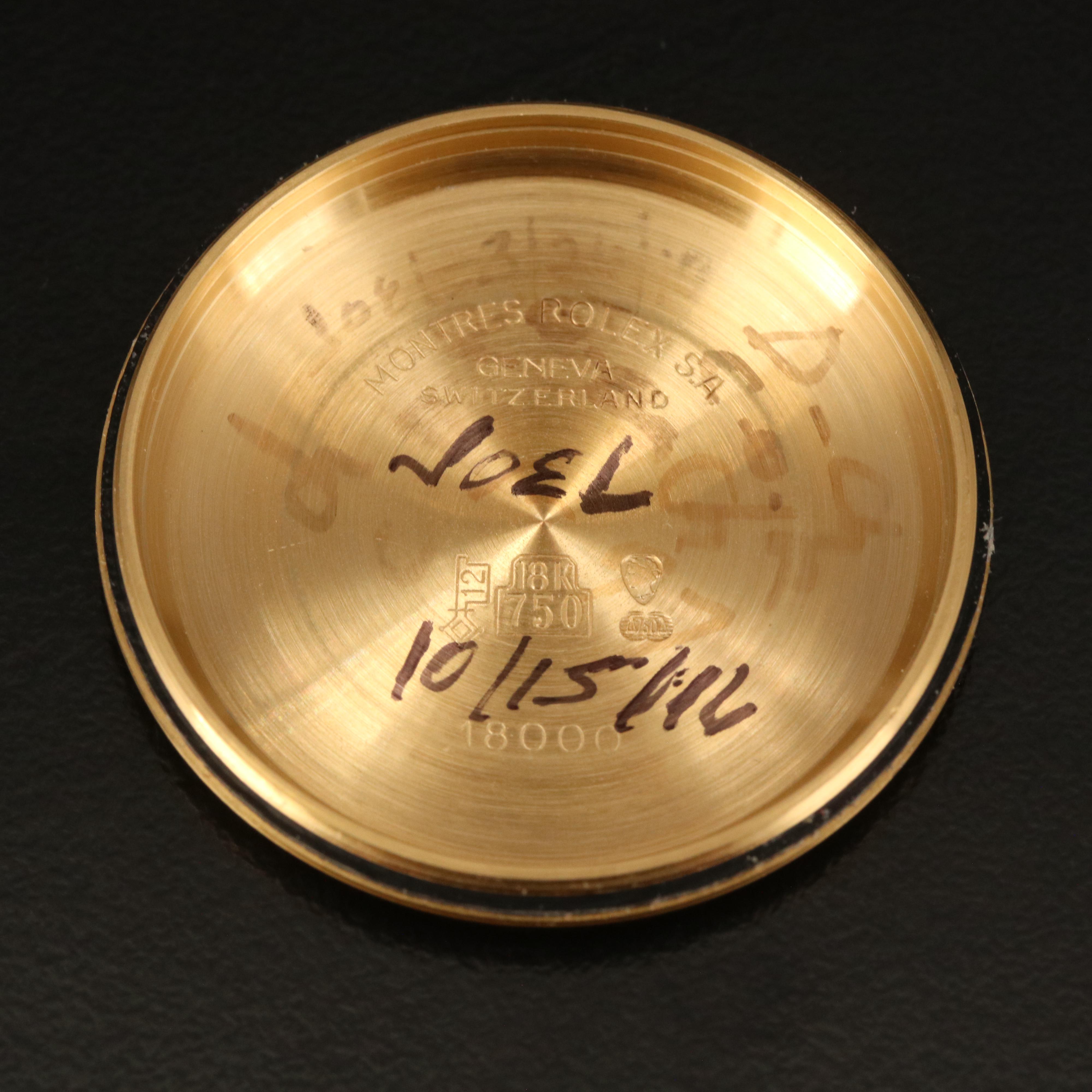 1984 Rolex Day-Date President 1.33 CTW Diamond Dial and Bezel Watch