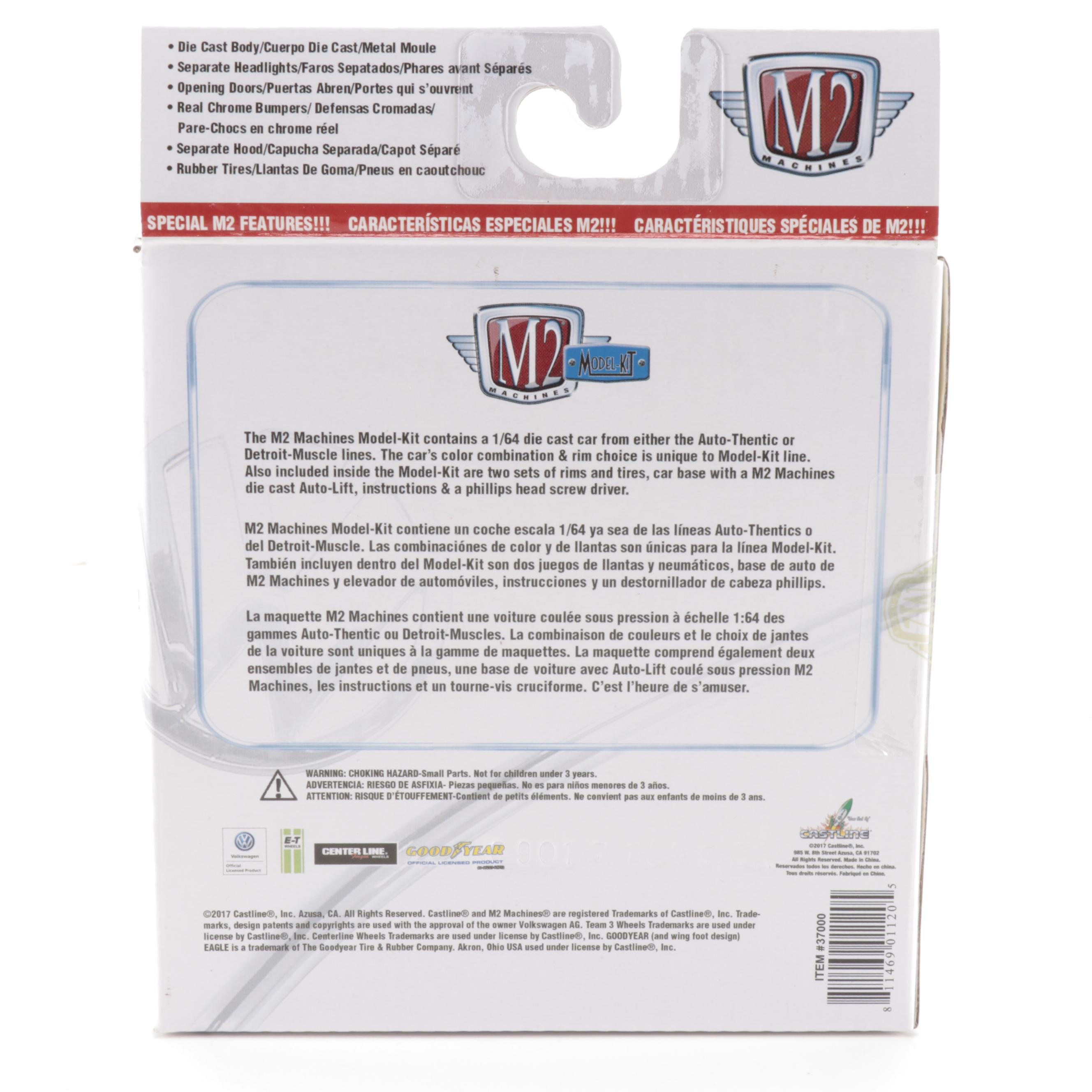 M2 Machines Model Kit Series 1:64 Scale Cars, 2010s