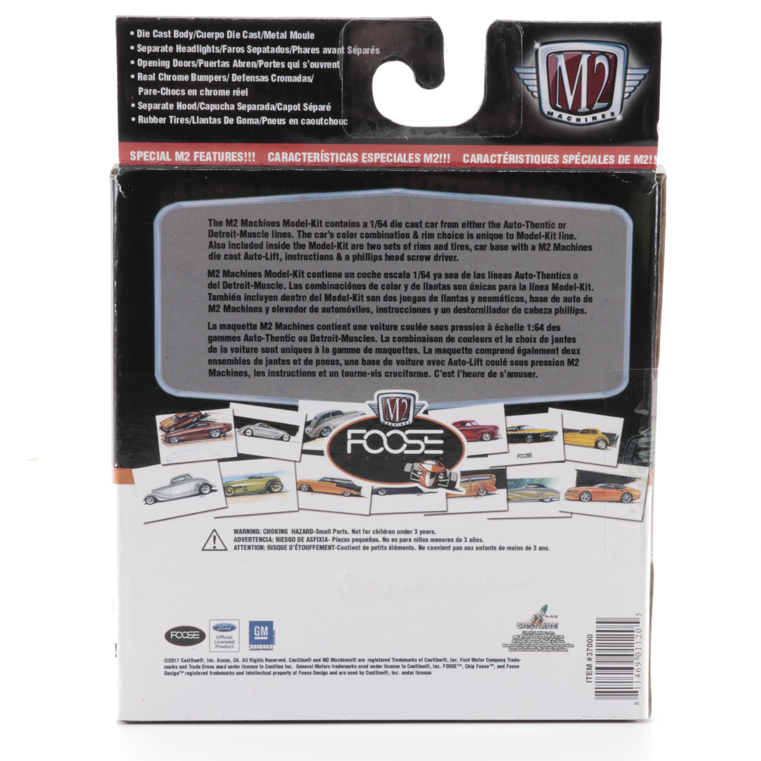 M2 Machines Model Kit Series 1:64 Scale Cars, 2010s