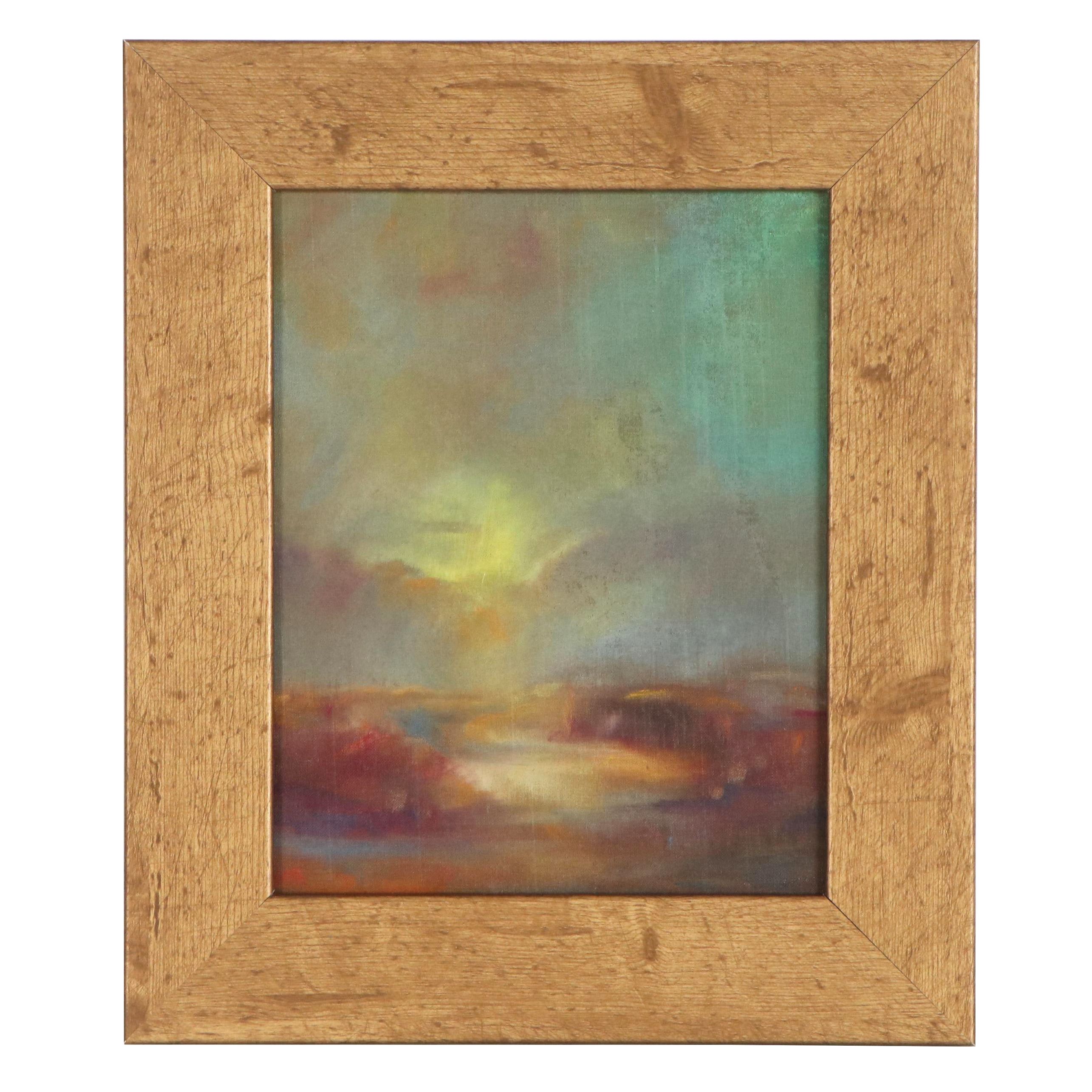 Rebecca Manns Oil Painting "The Way Down"