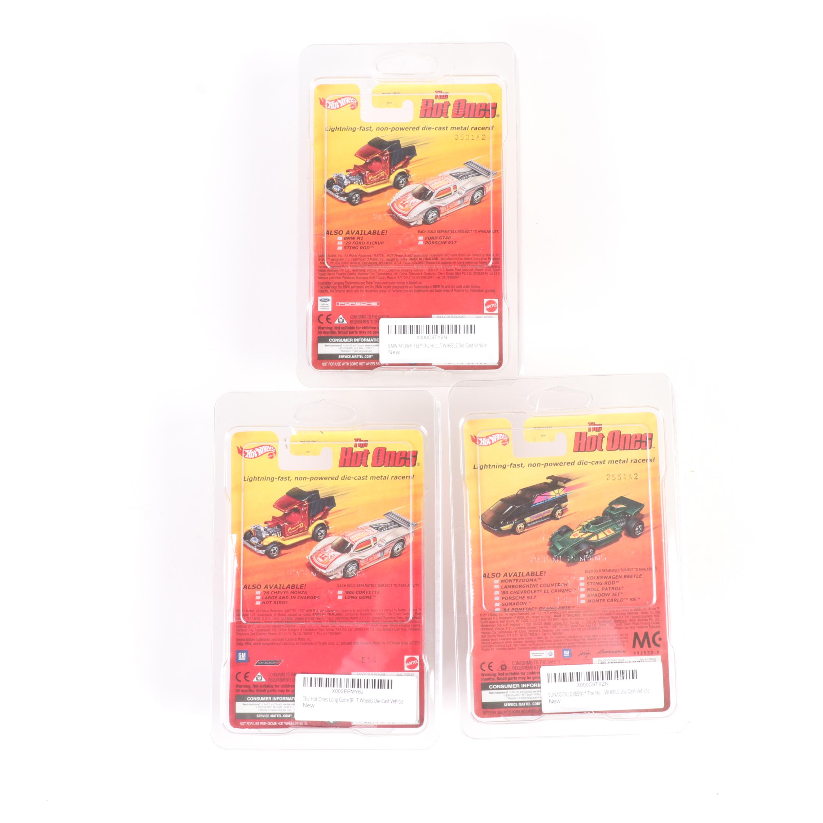 Hot Wheels The Hot Ones, Cool Classics and Other 1:64 Scale Toy Cars, 2010s