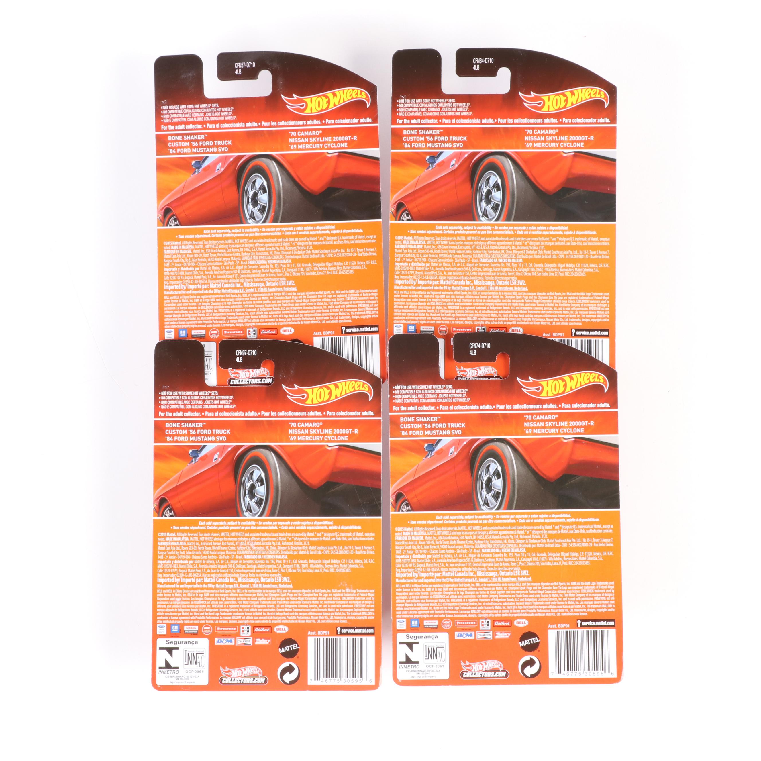 Hot Wheels The Hot Ones, Cool Classics and Other 1:64 Scale Toy Cars, 2010s