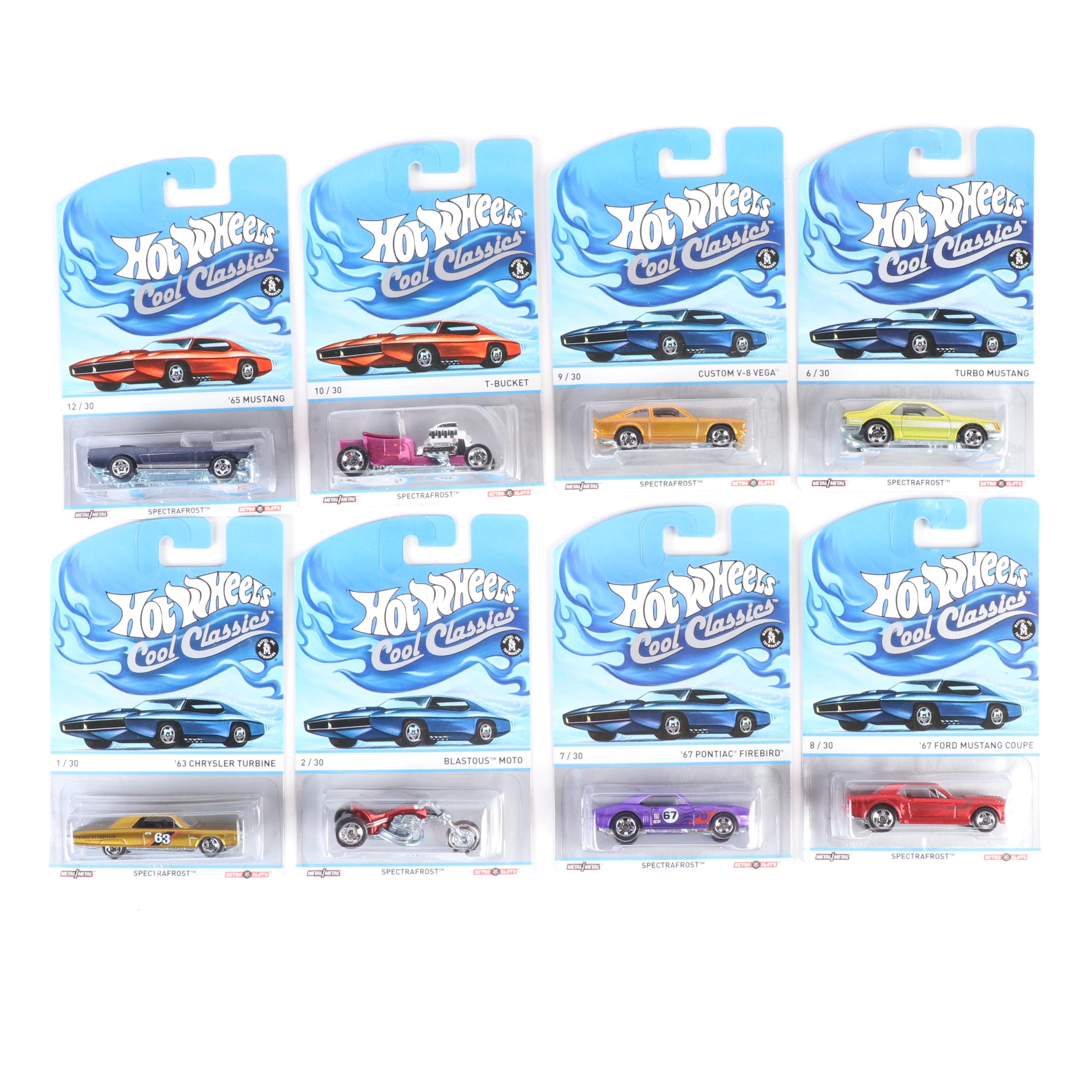 Hot Wheels The Hot Ones, Cool Classics and Other 1:64 Scale Toy Cars, 2010s