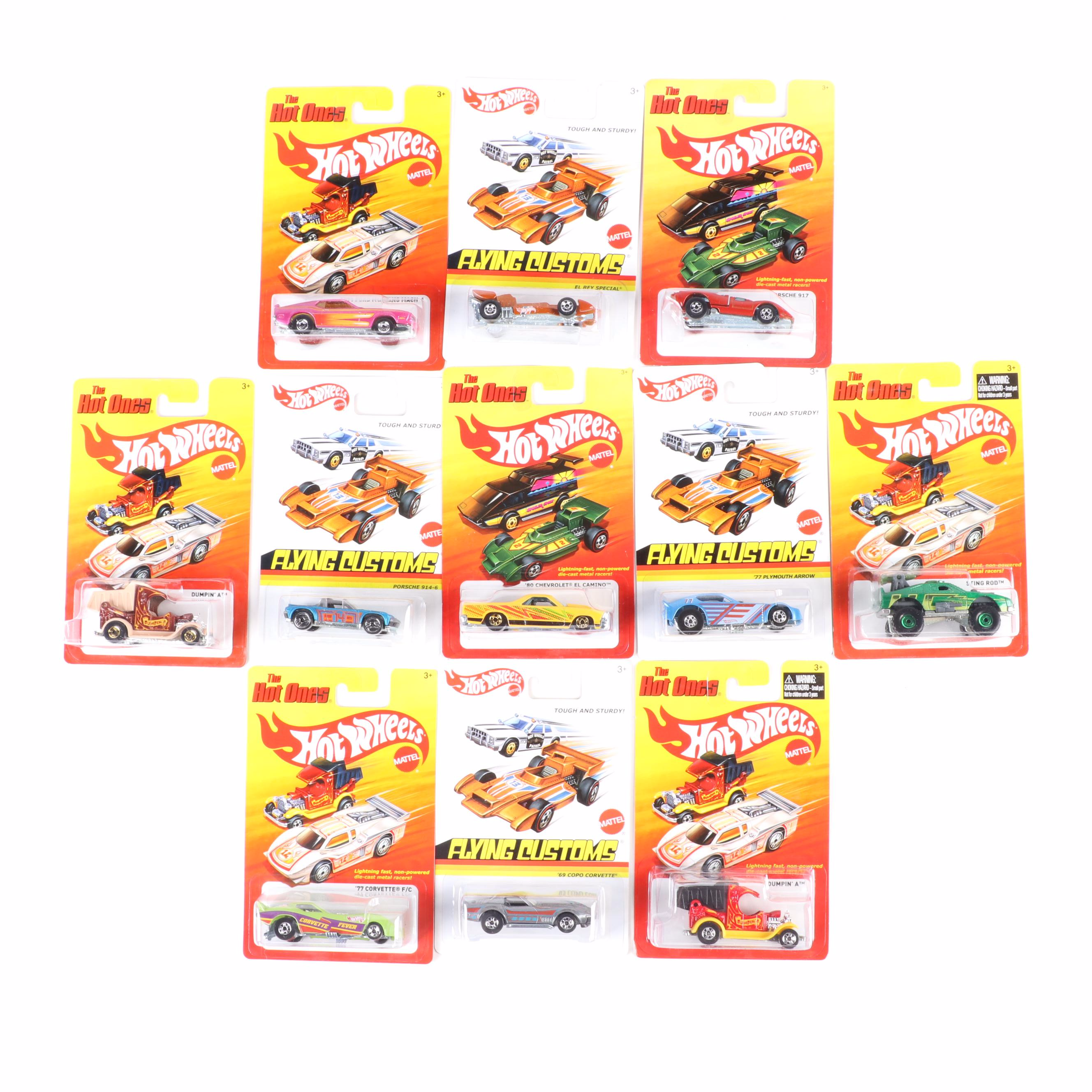 Hot Wheels The Hot Ones, Cool Classics and Other 1:64 Scale Toy Cars, 2010s