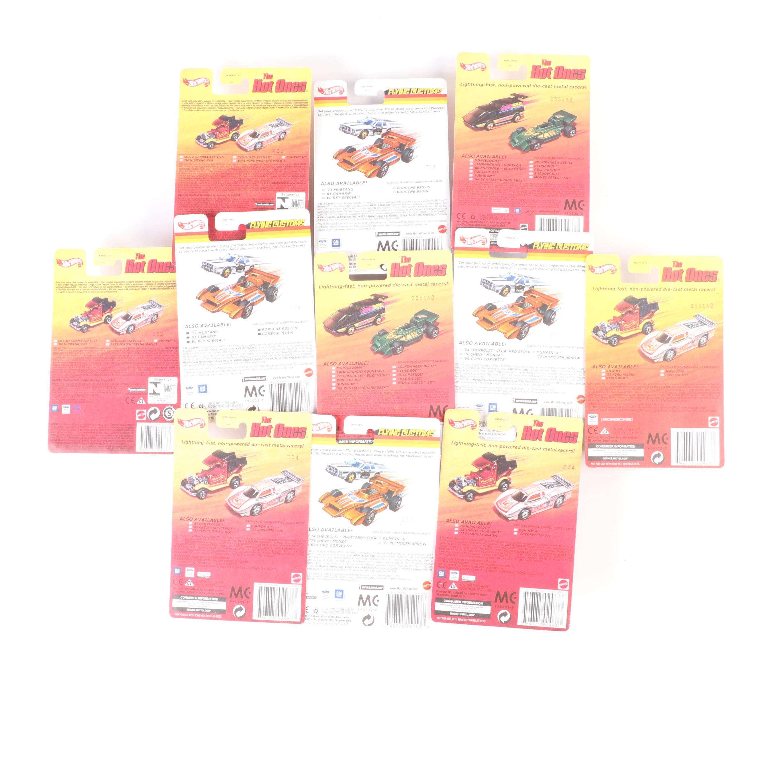 Hot Wheels The Hot Ones, Cool Classics and Other 1:64 Scale Toy Cars, 2010s