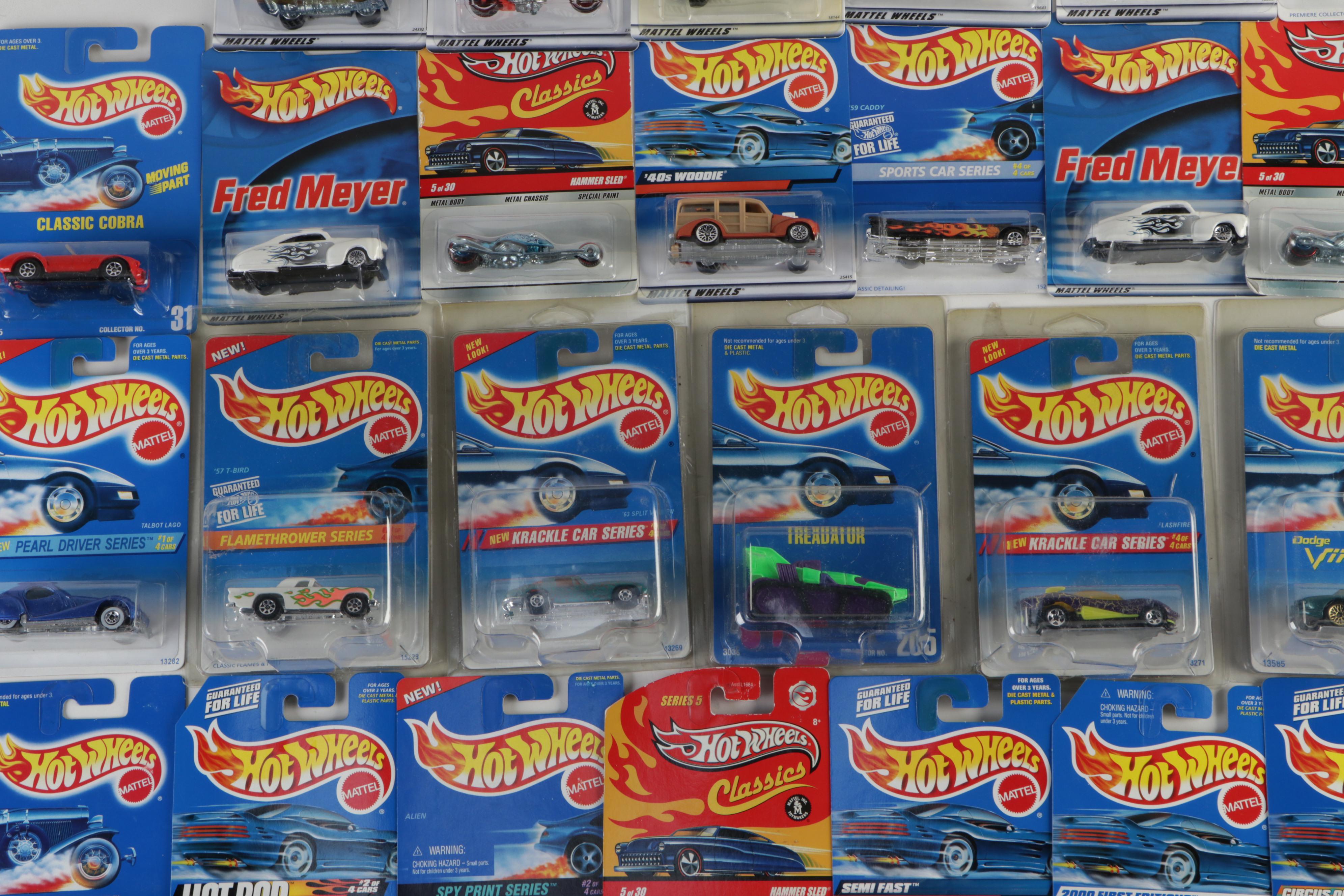 Mattel Hot Wheels First Edition Classics and Other Diecast Model Vehicles