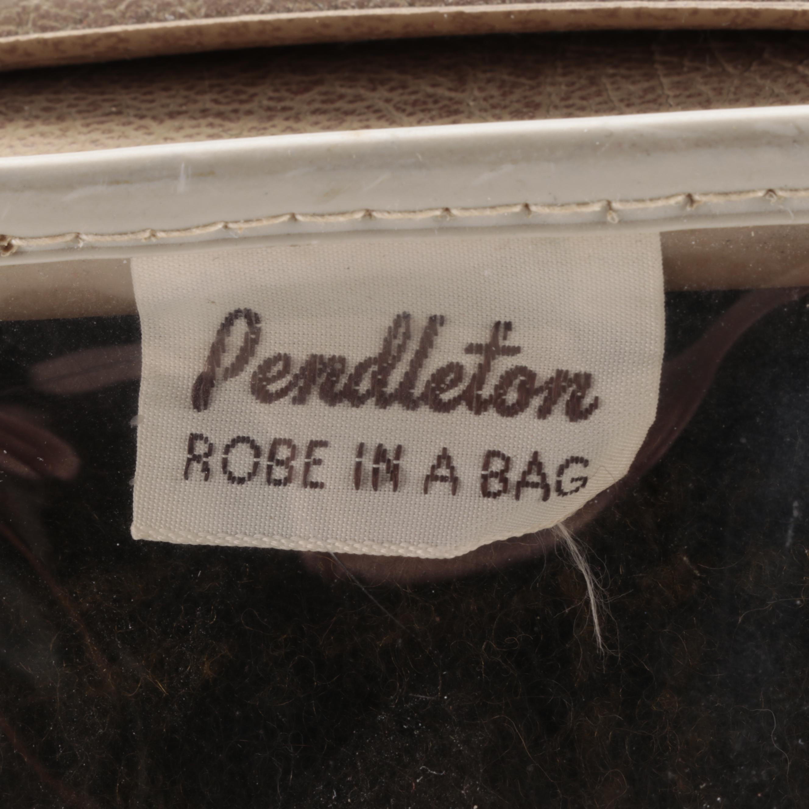 Pendleton "Robe In A Bag" Lap Robe Stadium Blanket