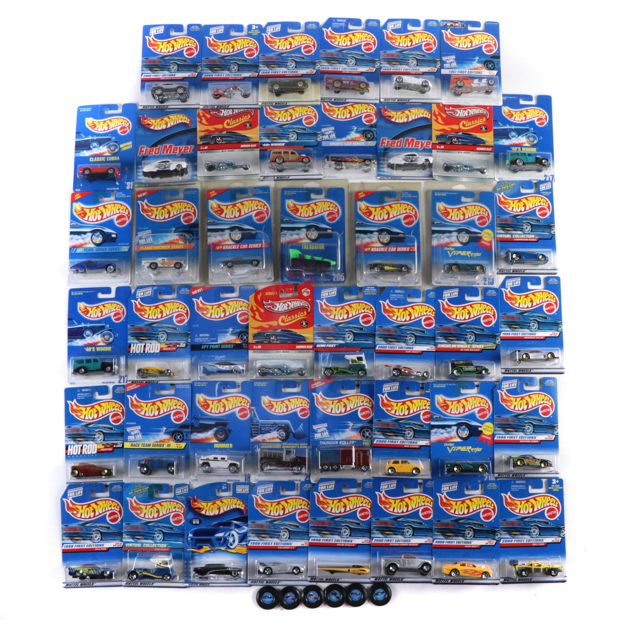 Mattel Hot Wheels First Edition Classics and Other Diecast Model Vehicles
