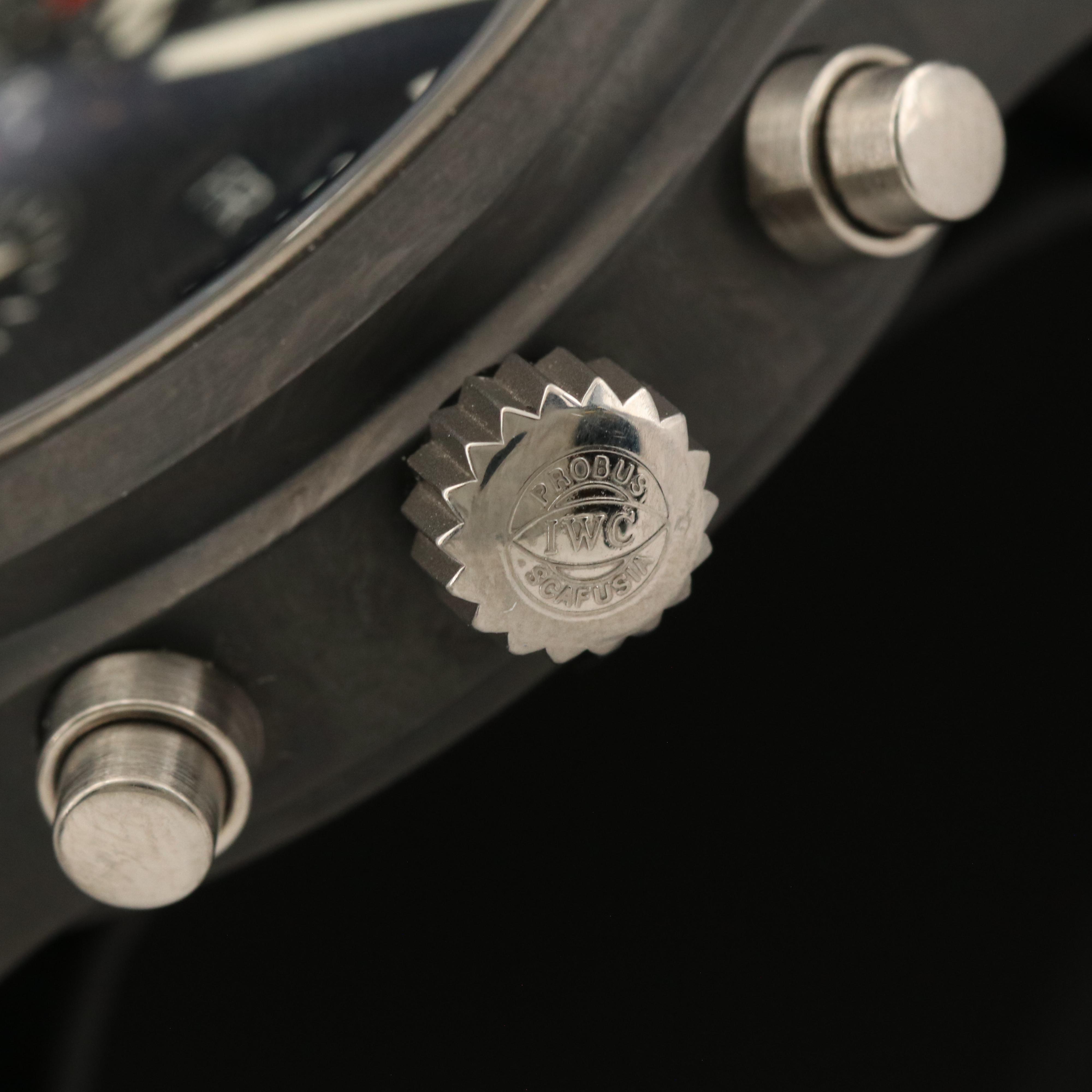 IWC Pilot's "Top Gun" Chronograph Black Ceramic 44mm Automatic Watch