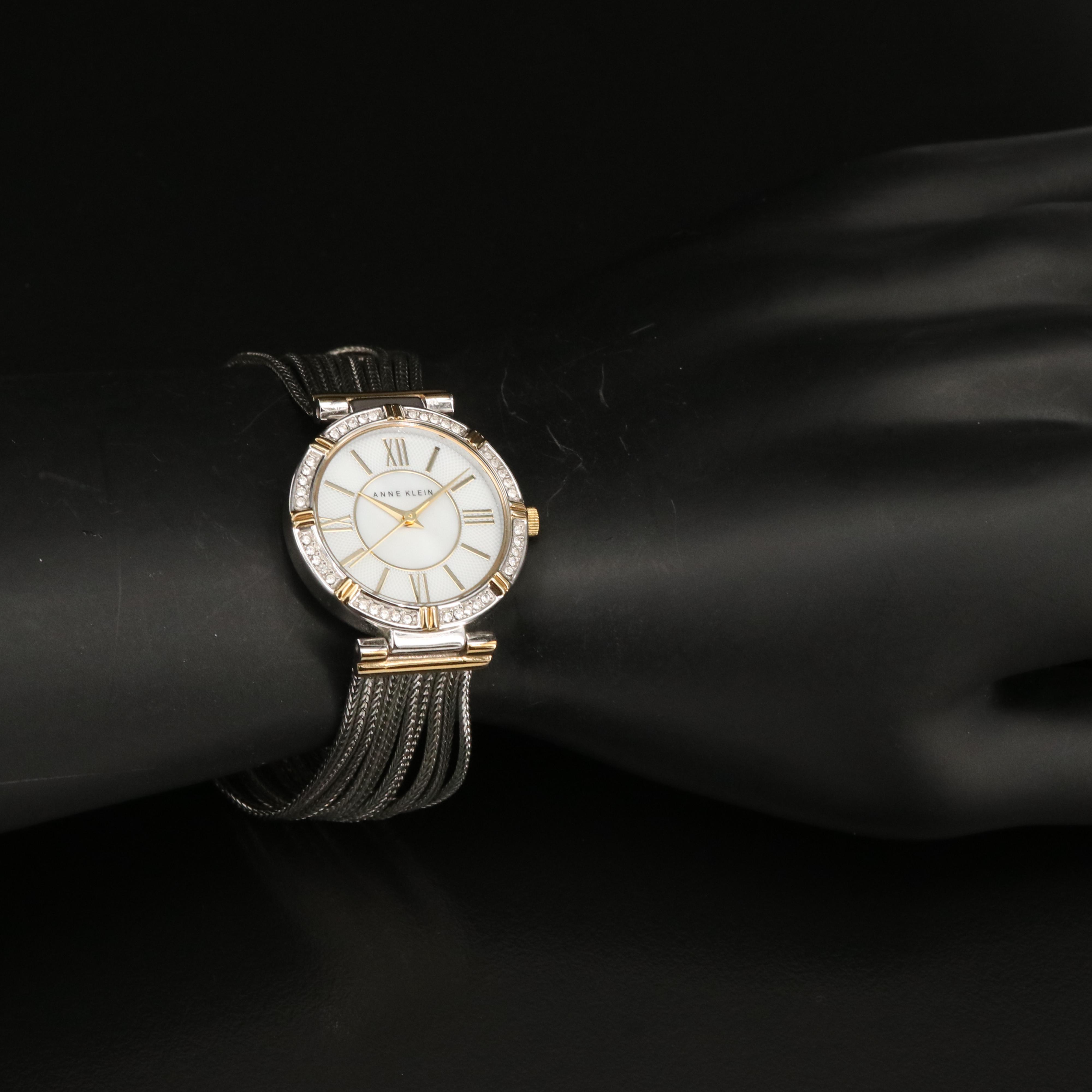 Anne Klein Crystal Accented Watch