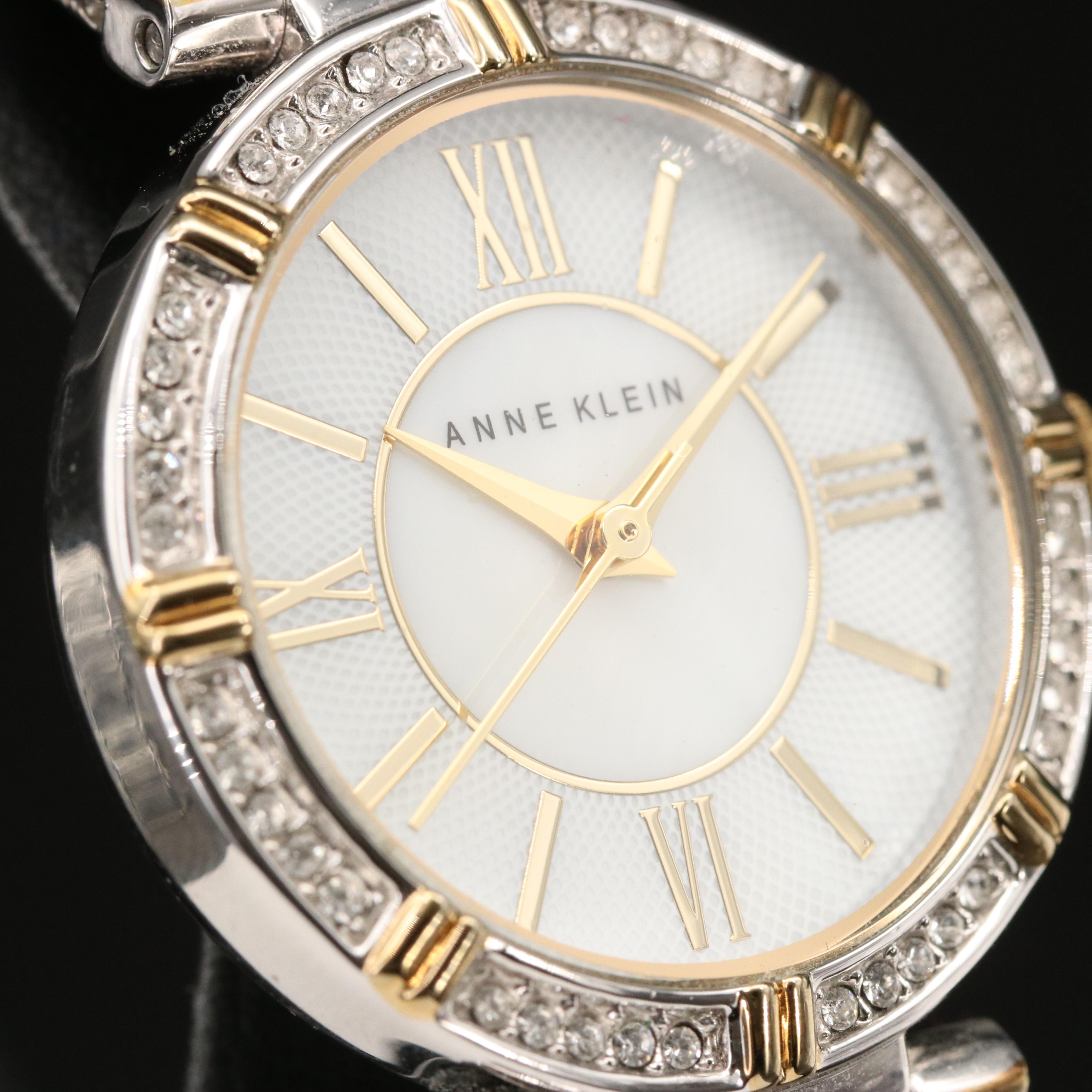 Anne Klein Crystal Accented Watch