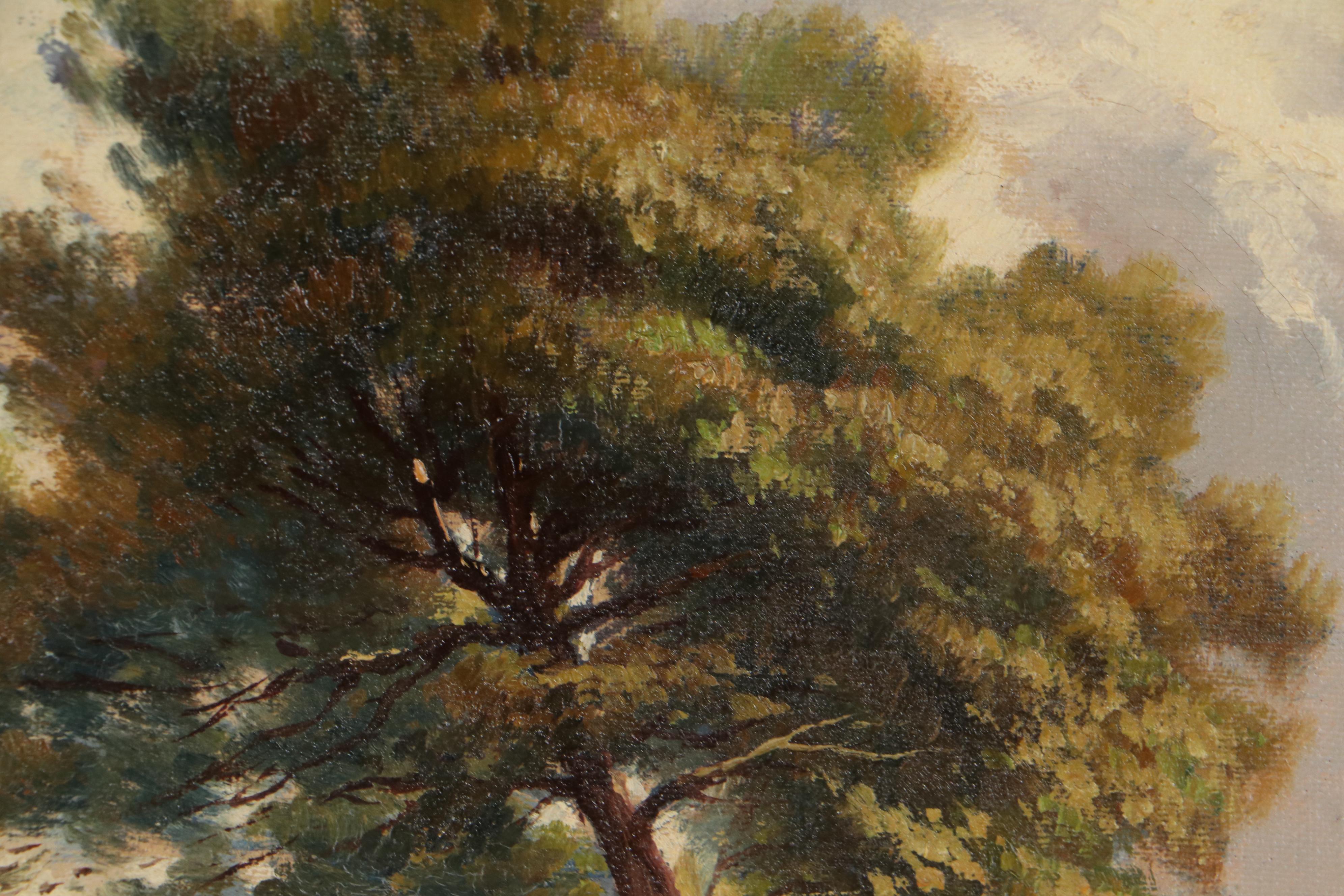 Alex Lefort Landscape Oil Painting