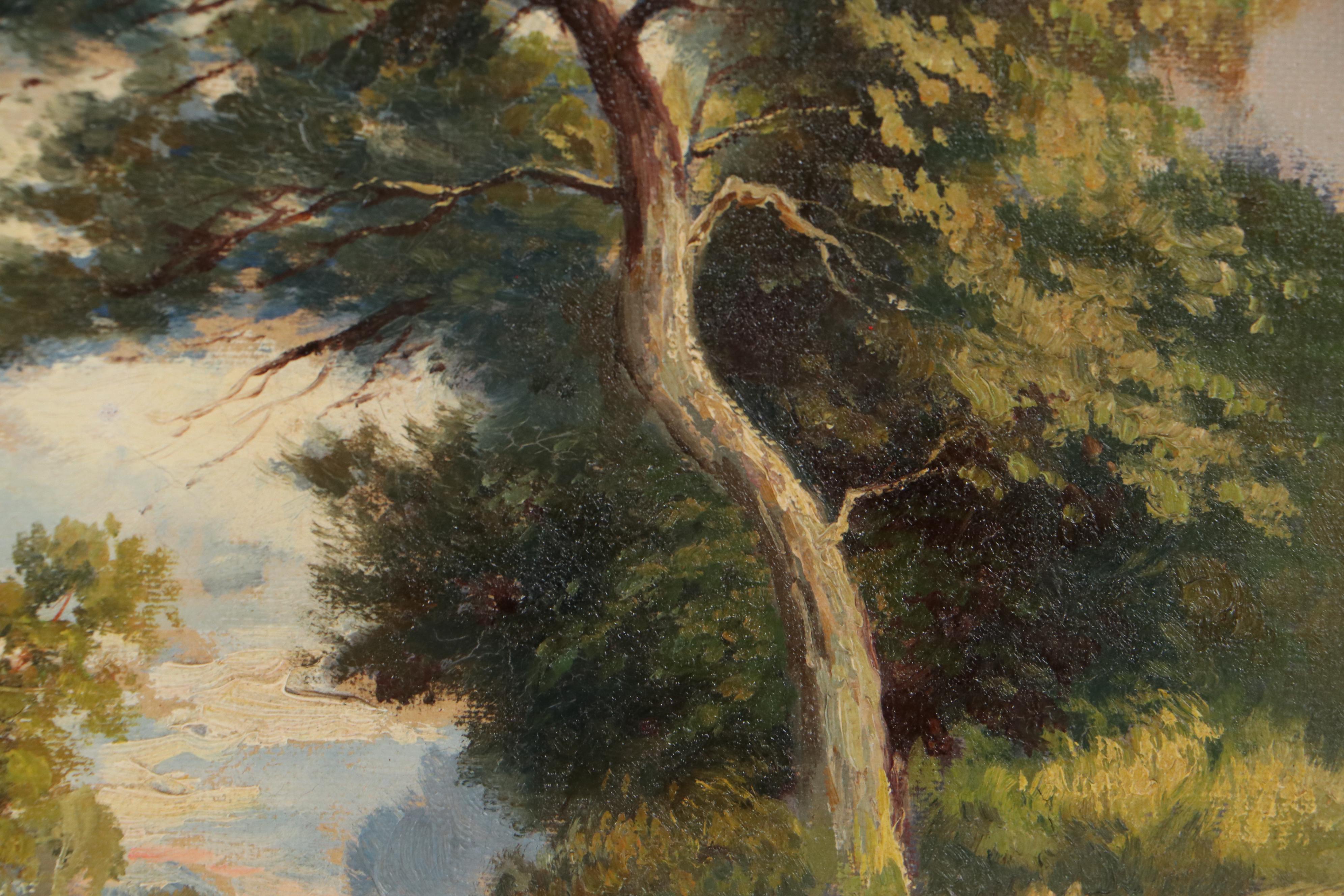 Alex Lefort Landscape Oil Painting
