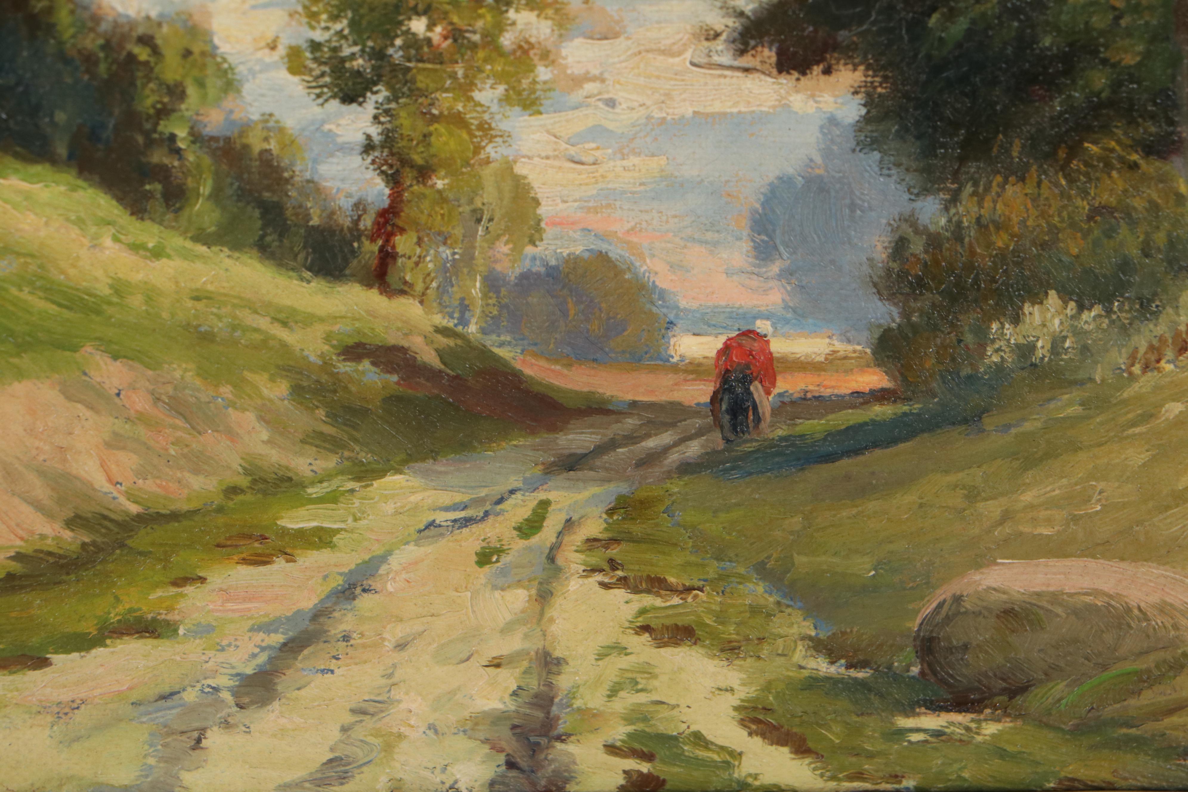 Alex Lefort Landscape Oil Painting