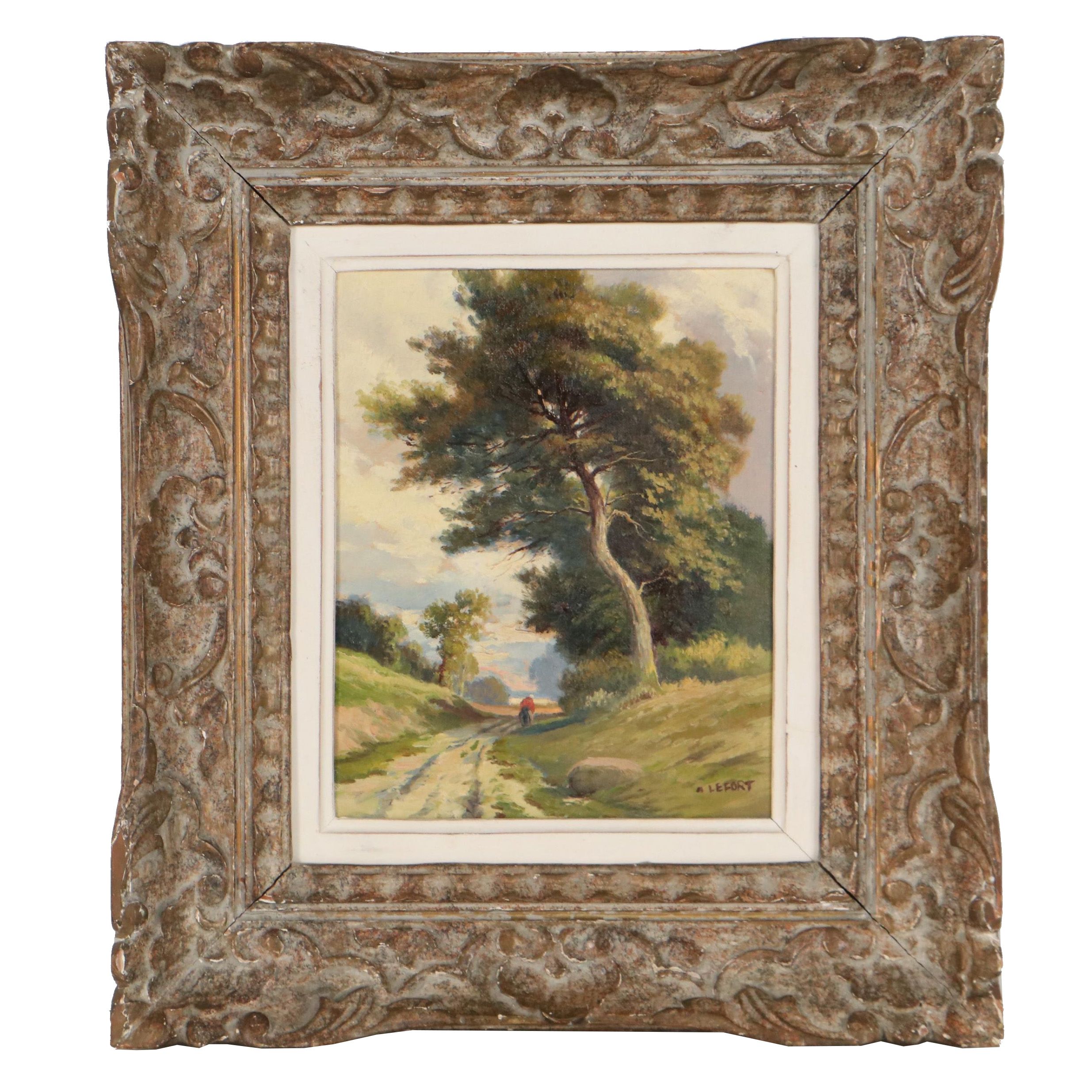 Alex Lefort Landscape Oil Painting