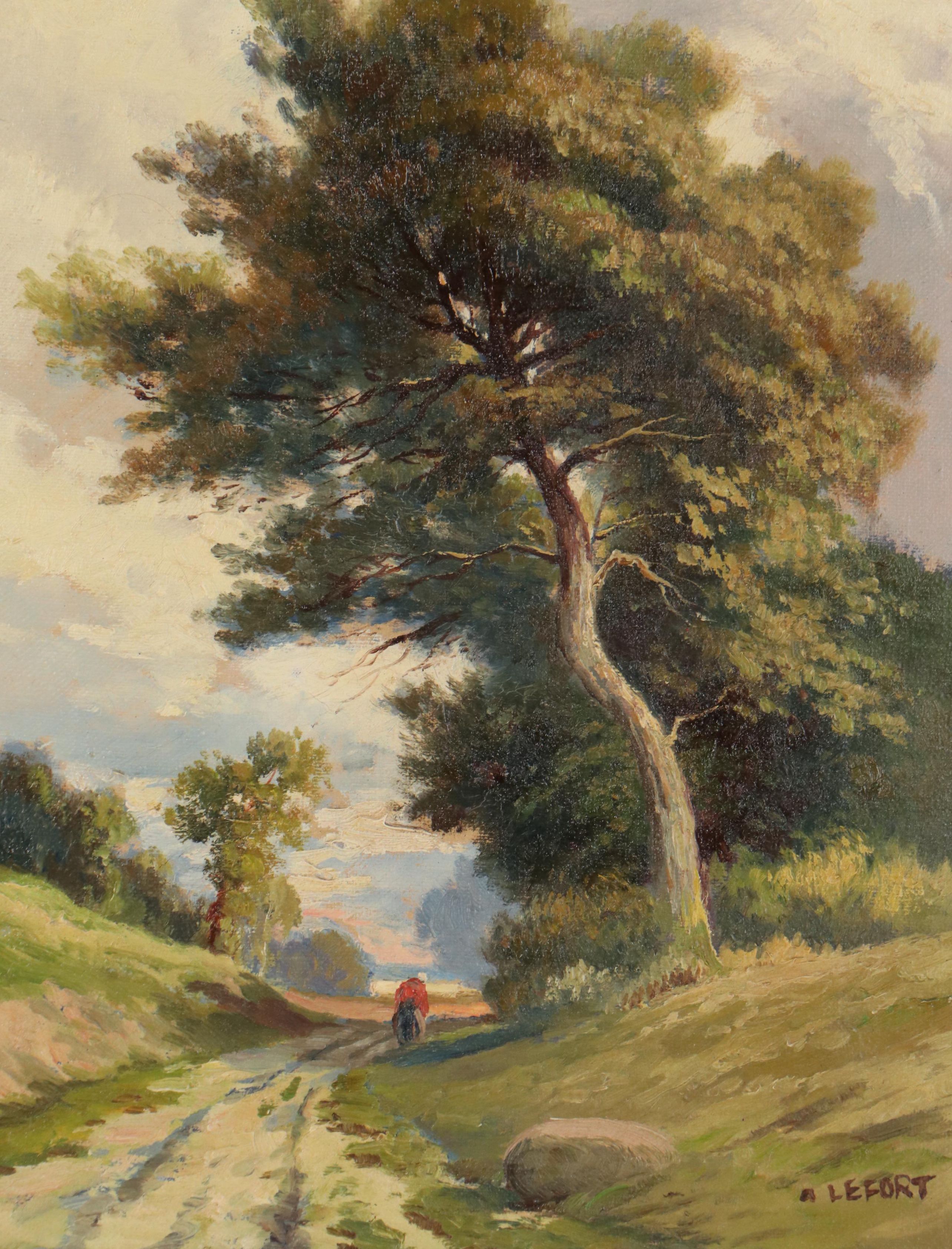Alex Lefort Landscape Oil Painting