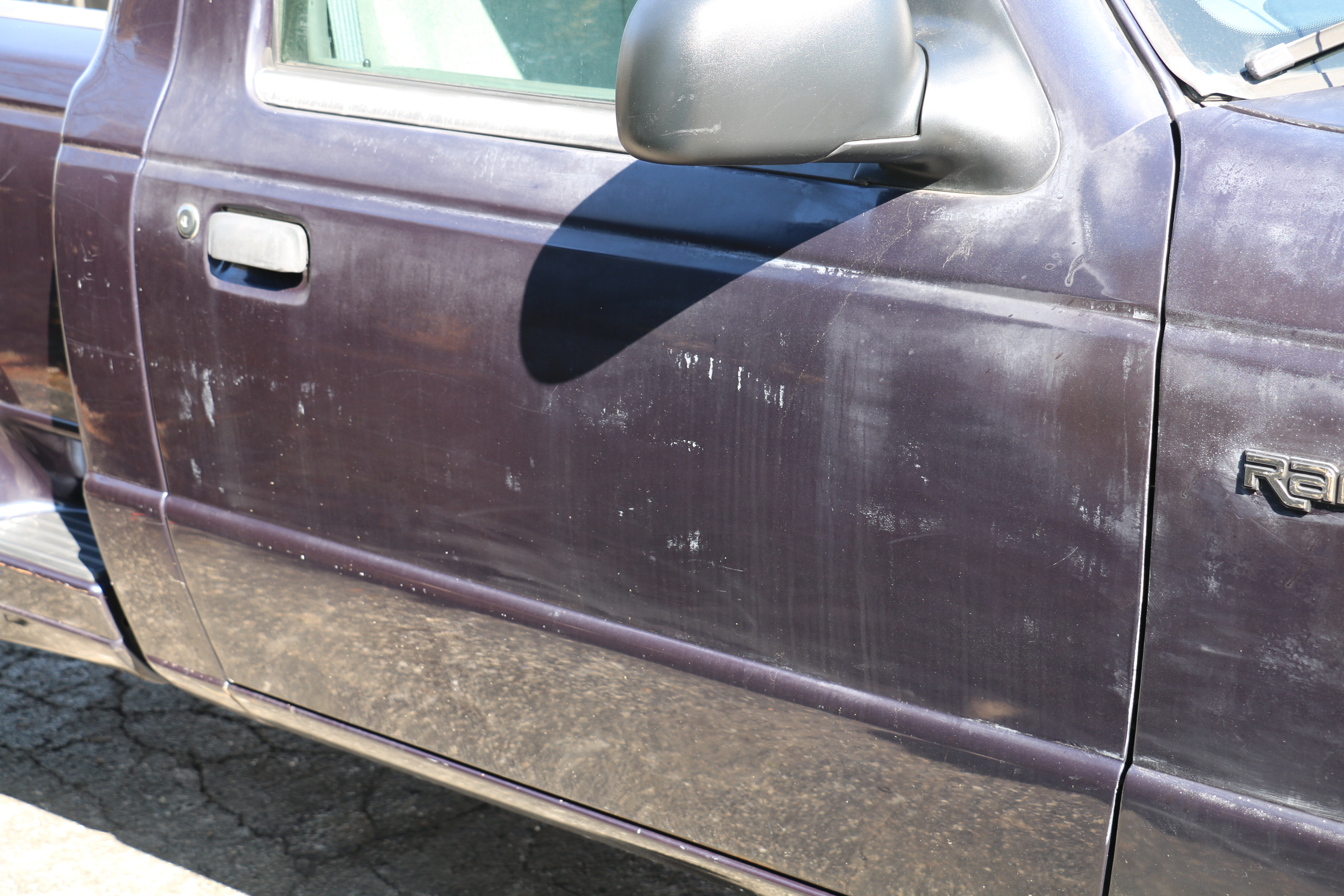 2001 Ford Ranger XLT Stepside Dark Blue Pickup Truck