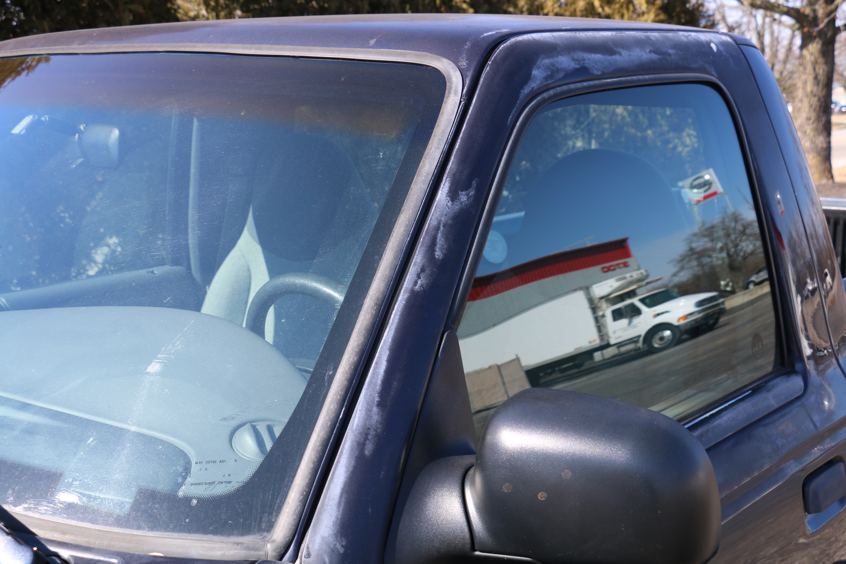 2001 Ford Ranger XLT Stepside Dark Blue Pickup Truck