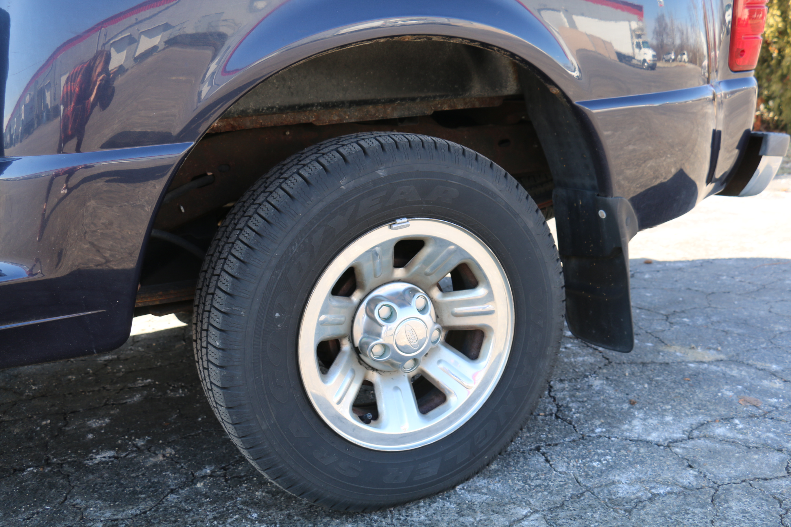 2001 Ford Ranger XLT Stepside Dark Blue Pickup Truck