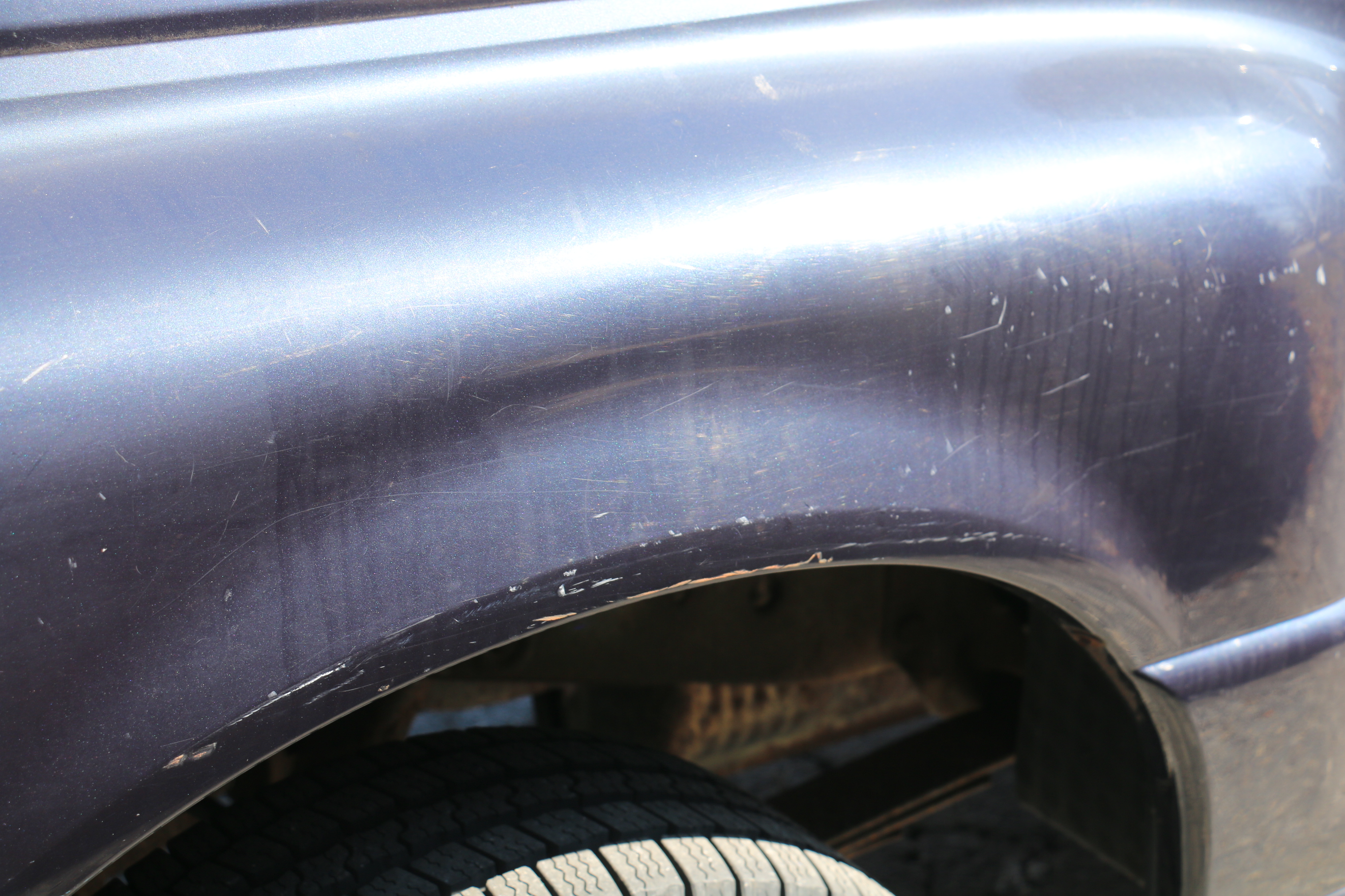 2001 Ford Ranger XLT Stepside Dark Blue Pickup Truck