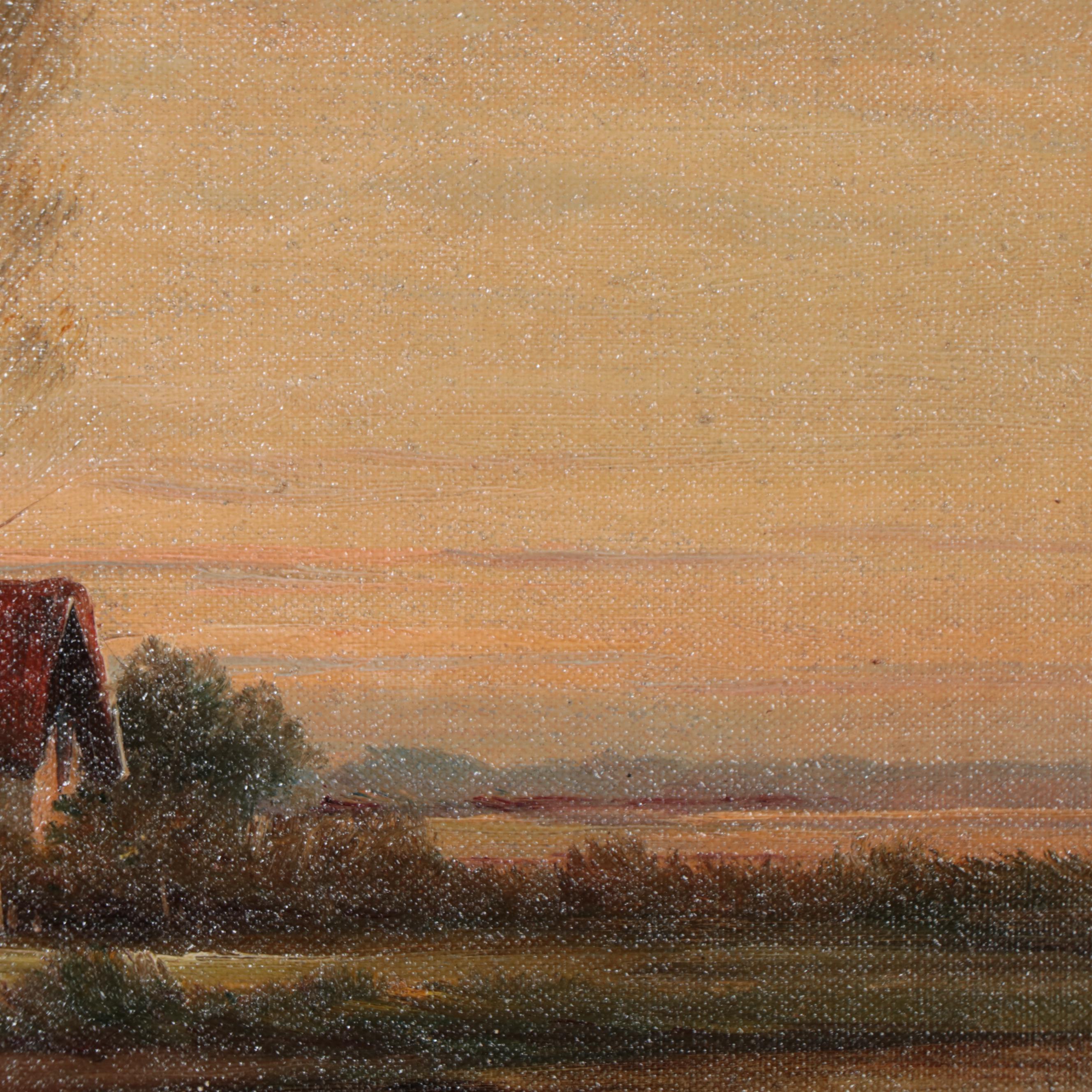 Augustus Spencer Landscape Oil Painting