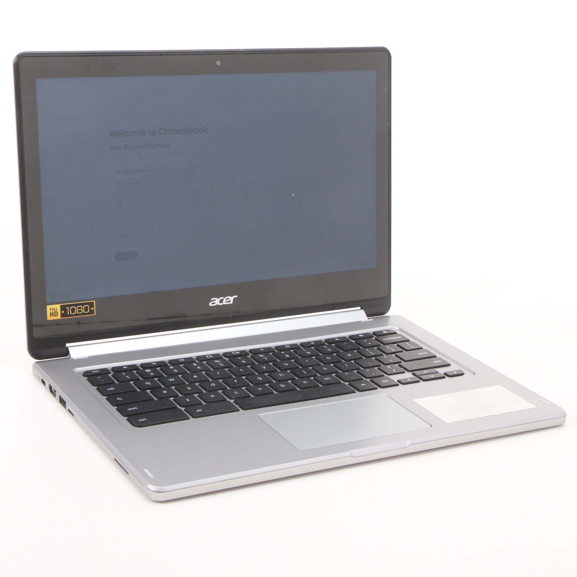 Acer Chromebook R 13 Convertible Touch Screen Laptop with Power Adapter, 2017