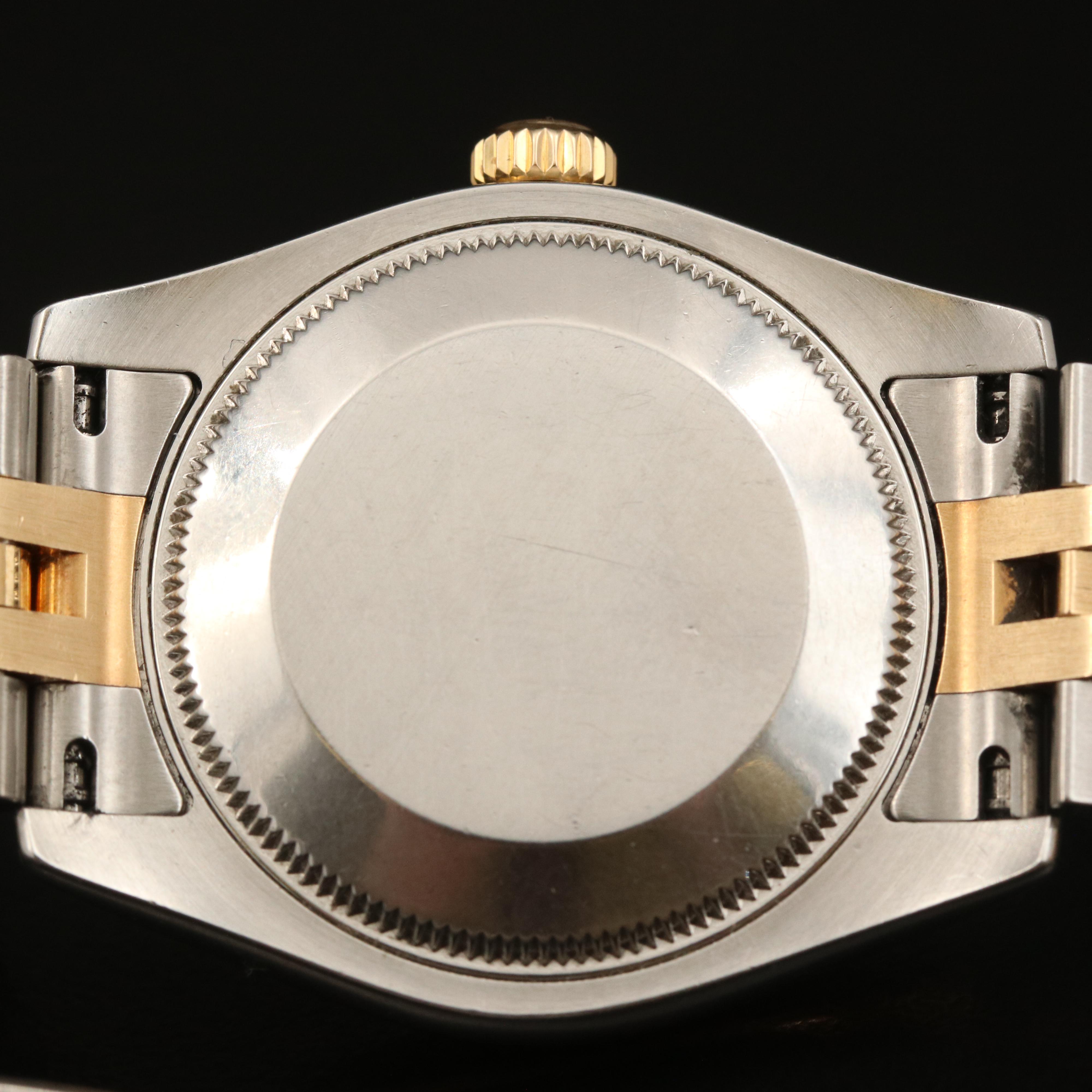 2006-2007 Rolex Datejust Midsize 18K and Stainless Steel Watch