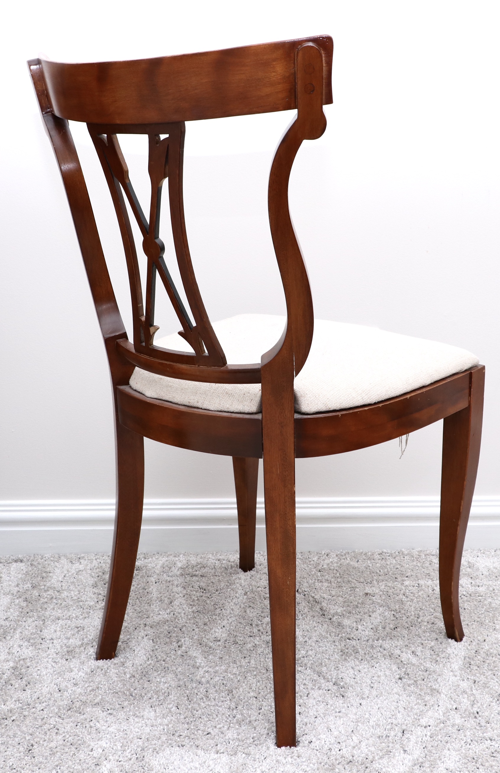 Rway Northern Furniture Inc. Federal Style Vanity, Mirror, Chair and Bench