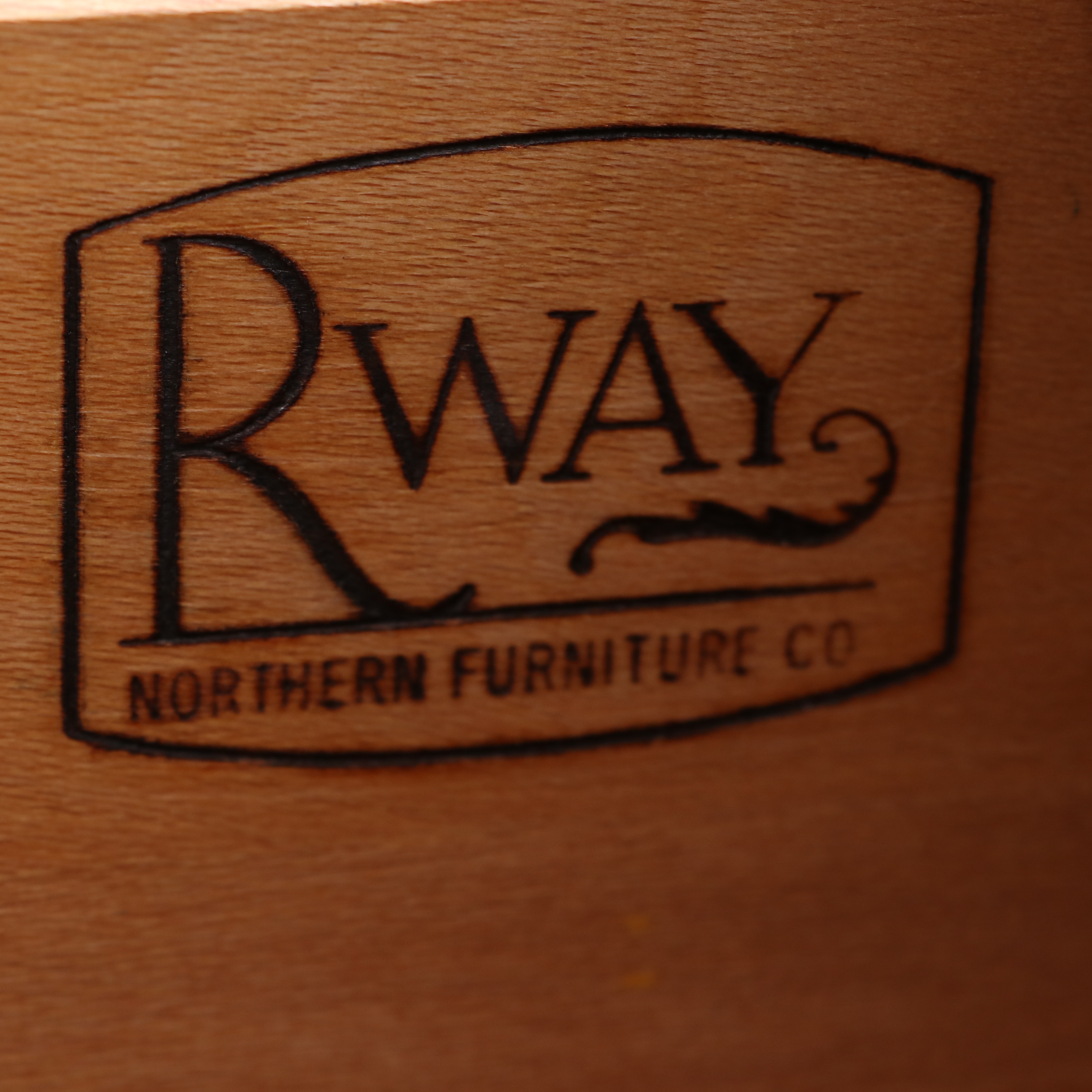 Rway Northern Furniture Inc. Federal Style Vanity, Mirror, Chair and Bench