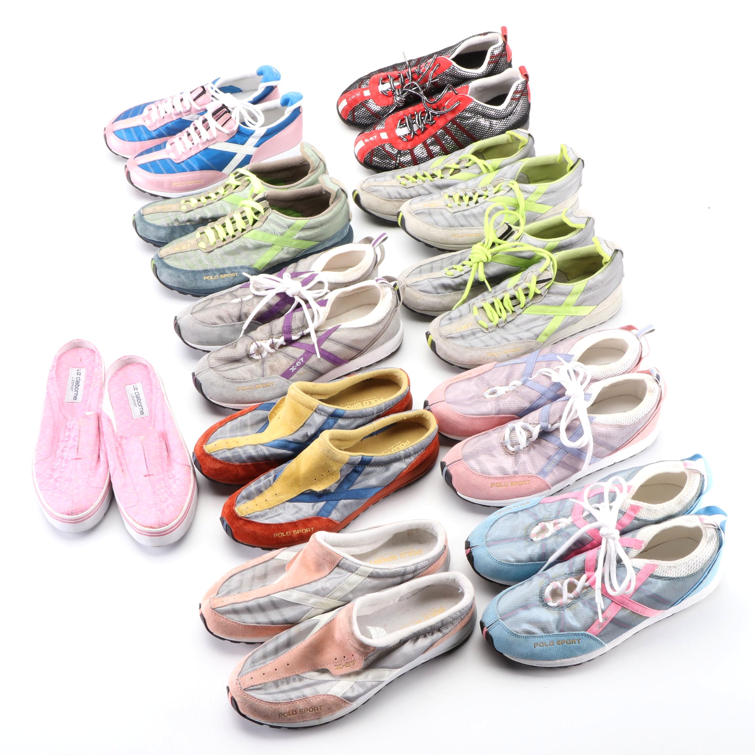 Ralph Lauren Polo Sport X-67 Running and Slip-On Shoes with Liz Claiborne Shoes