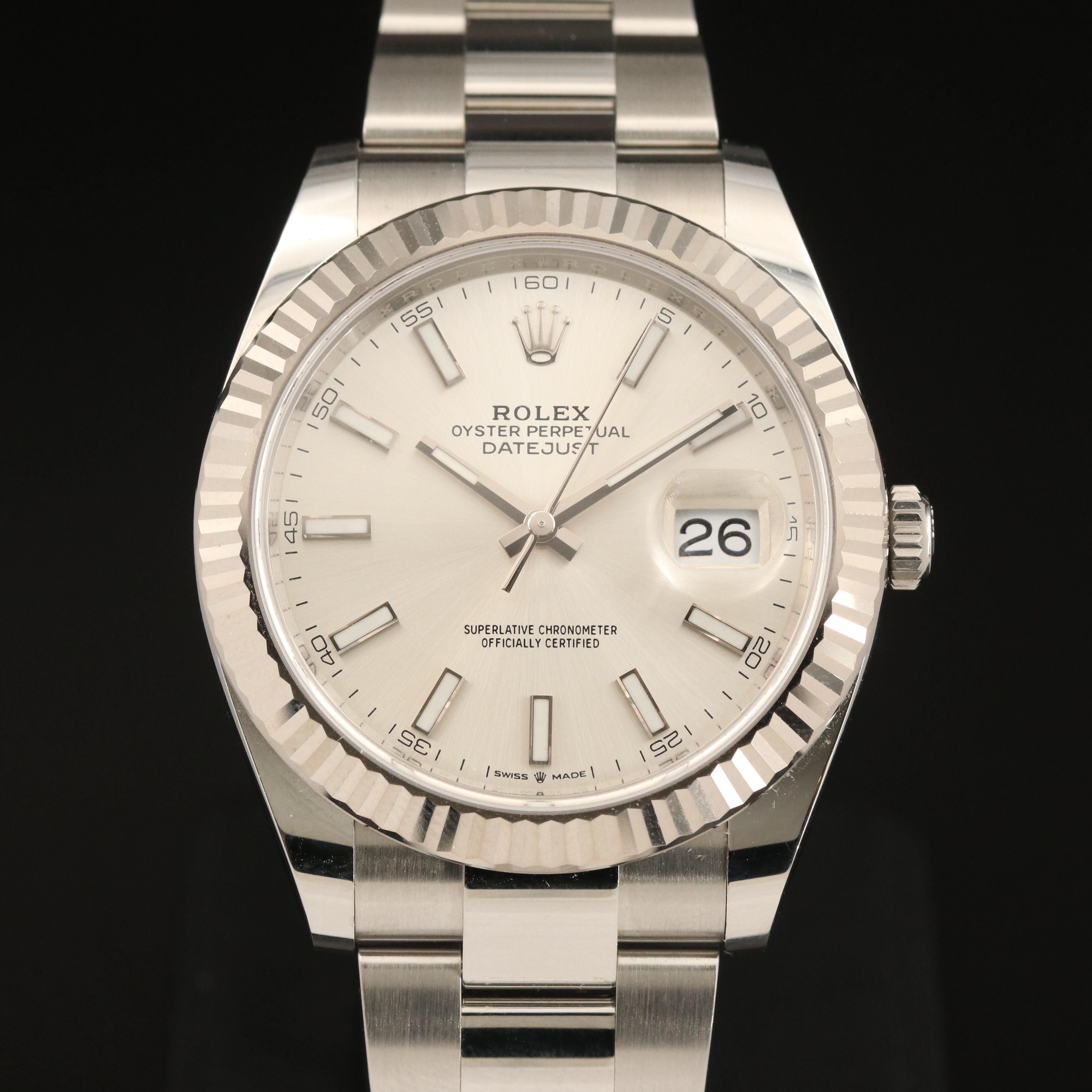 Rolex Datejust 41 MM 18K and Stainless Steel Watch