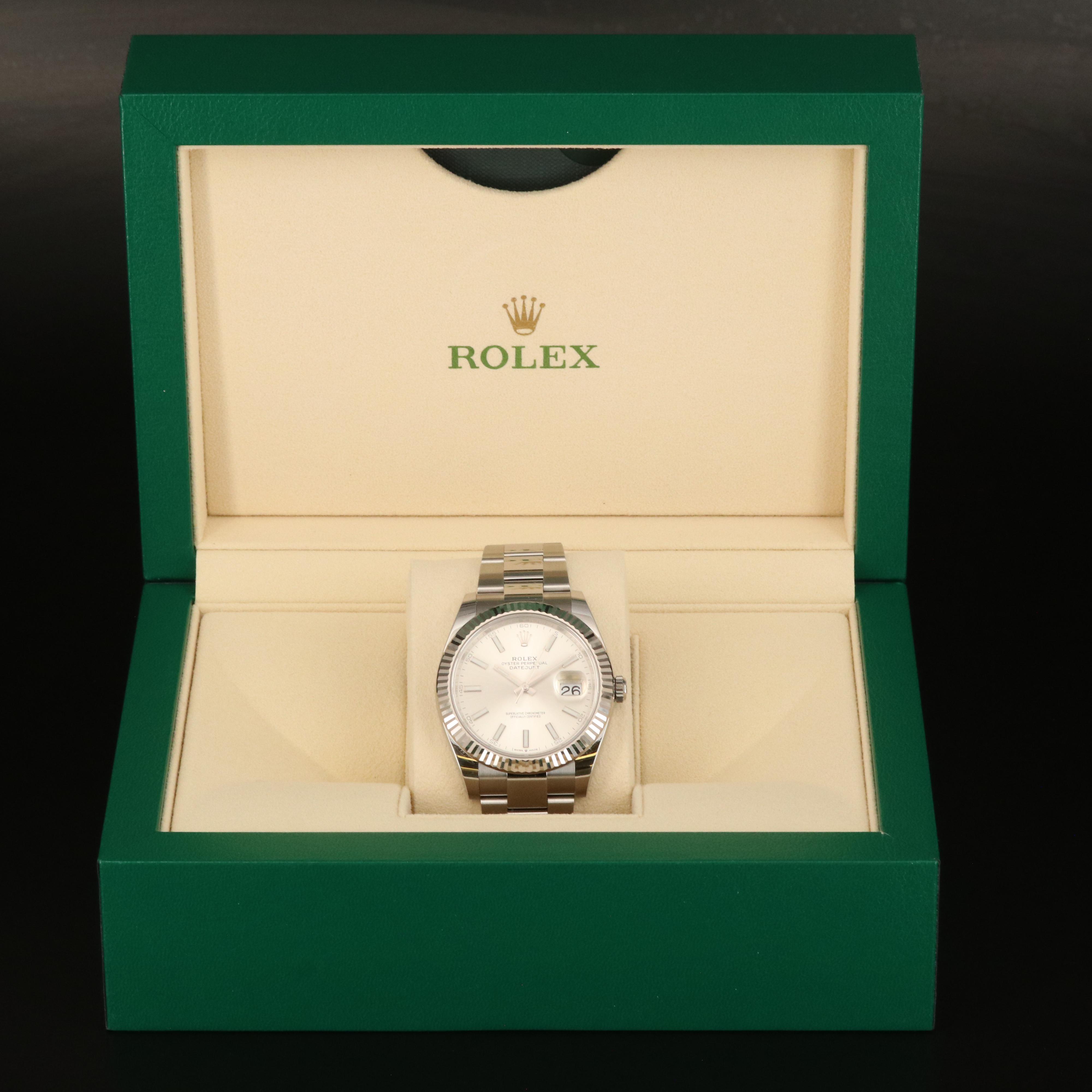 Rolex Datejust 41 MM 18K and Stainless Steel Watch