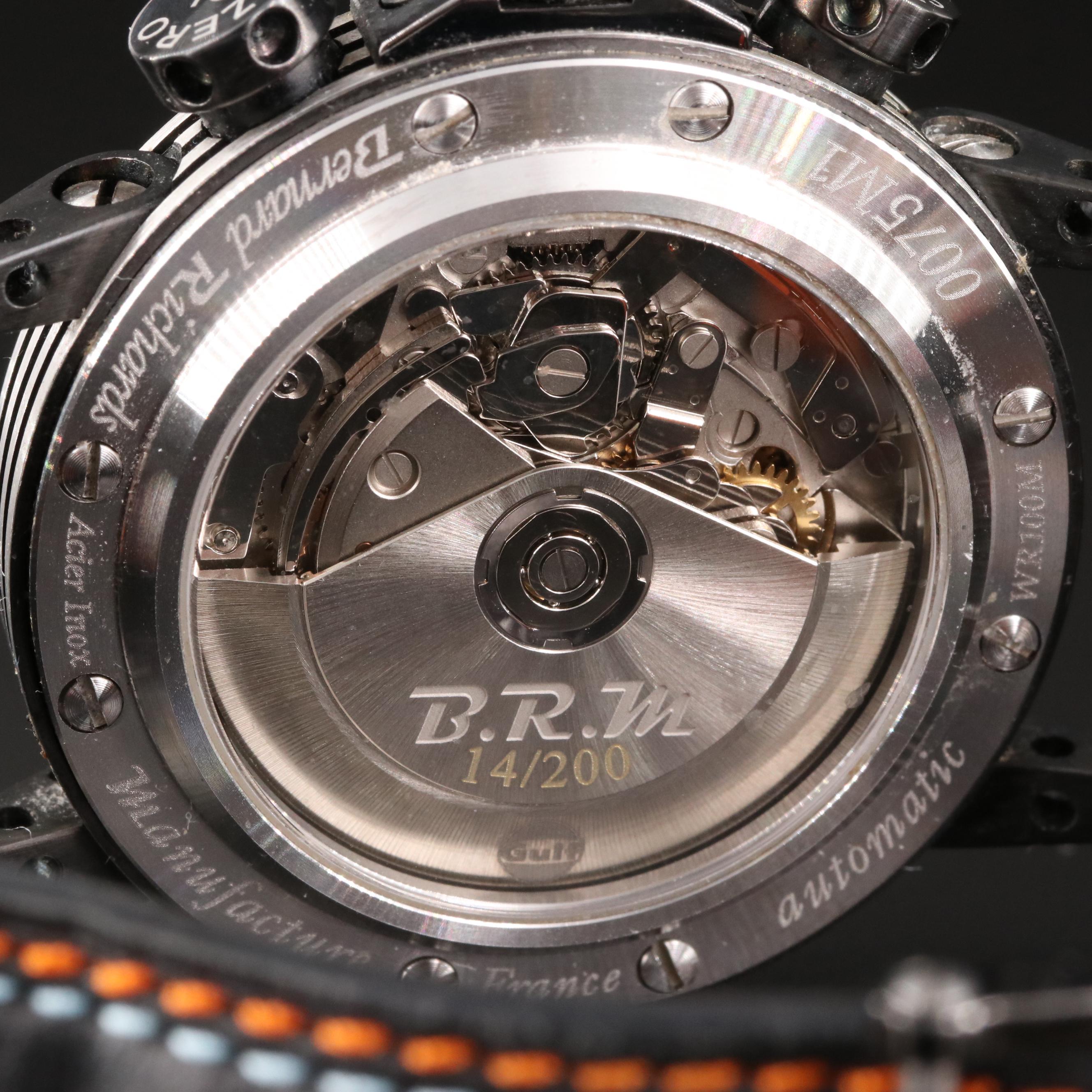 BRM V8 - 44 Competition with Gulf Logo Titanium Watch