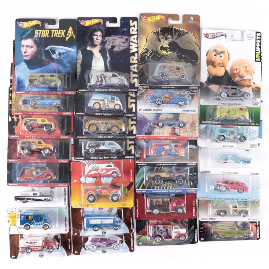 Mattel Hot Wheels Star Wars, Star Trek, Muppets, Other Diecast Model Cars