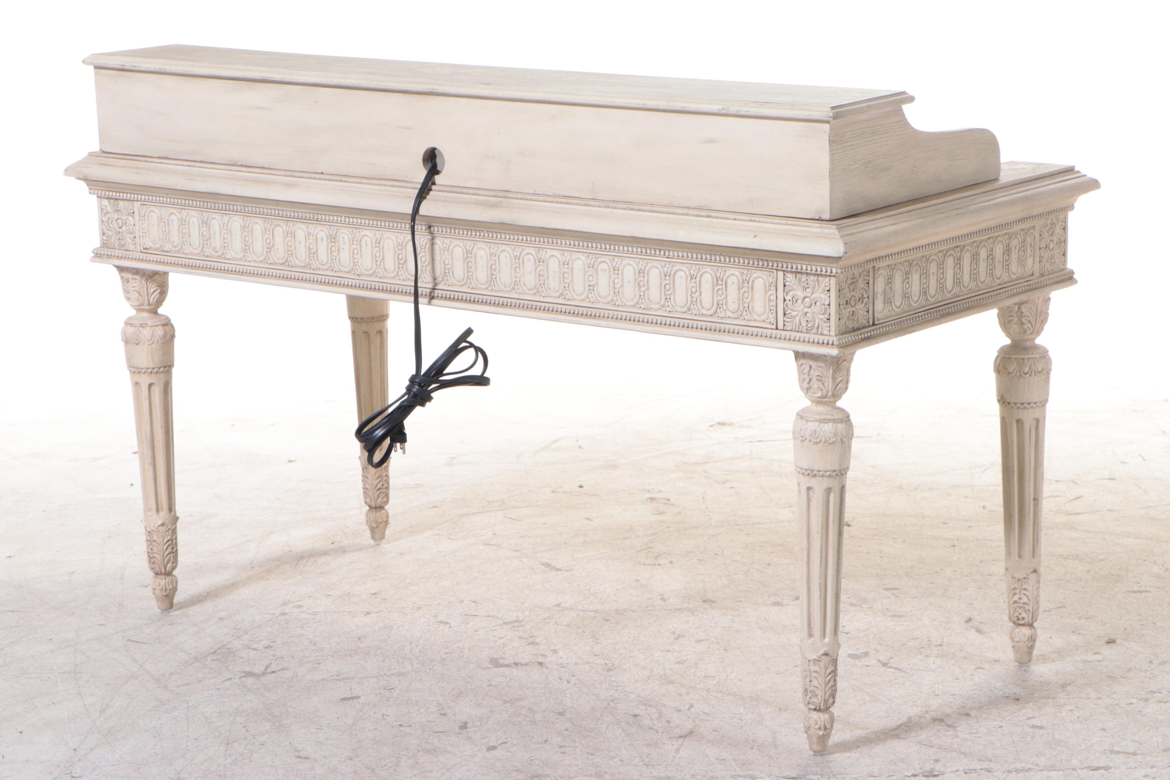 Jessica McClintock for American Drew Writing Desk in White Veil Finish