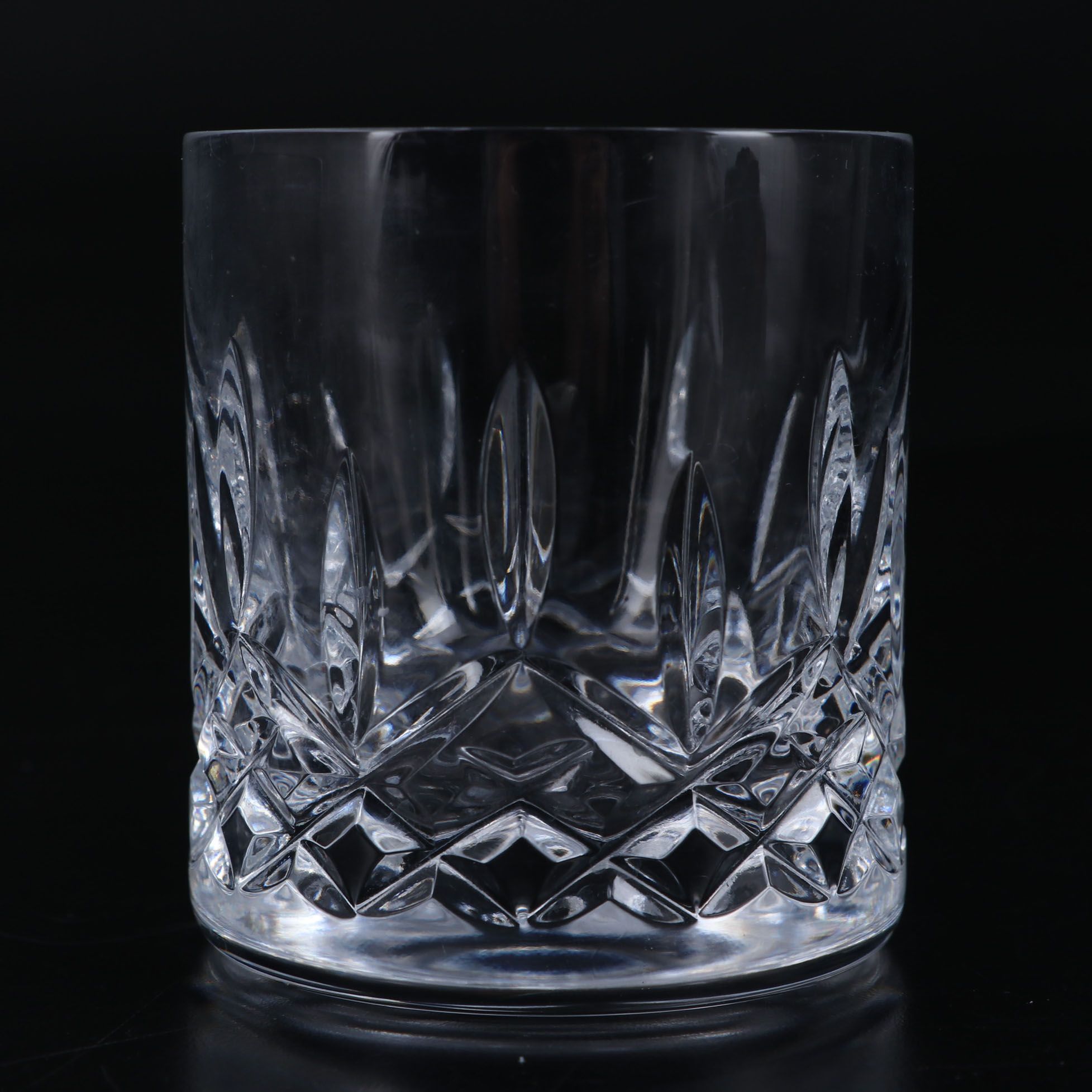 Waterford Crystal "Alana" Ships Decanter with "Huntley" and "Lismore" Glassware