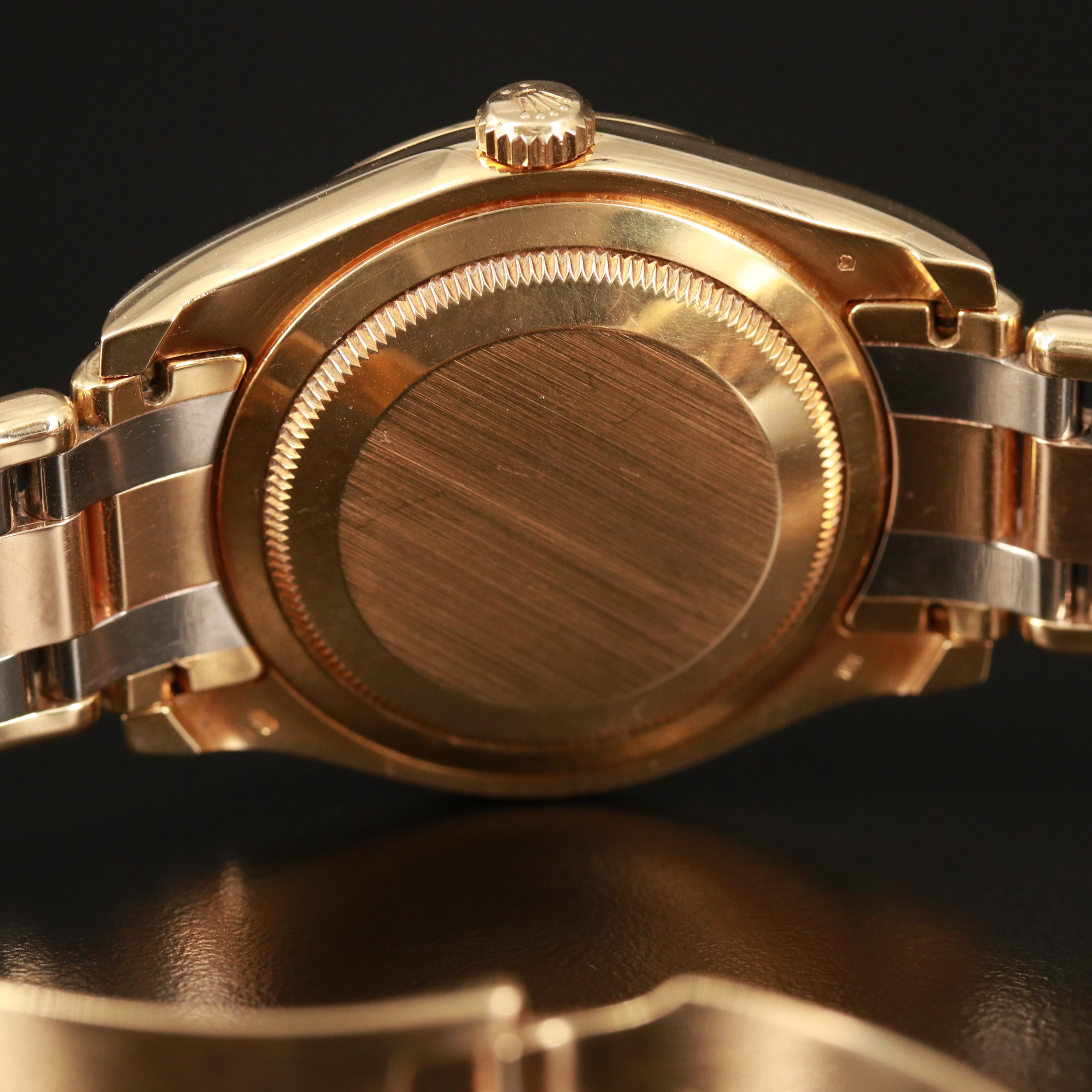 Rolex Day-Date Tridor Masterpiece Factory Meteorite Diamond Dial and Bezel Watch