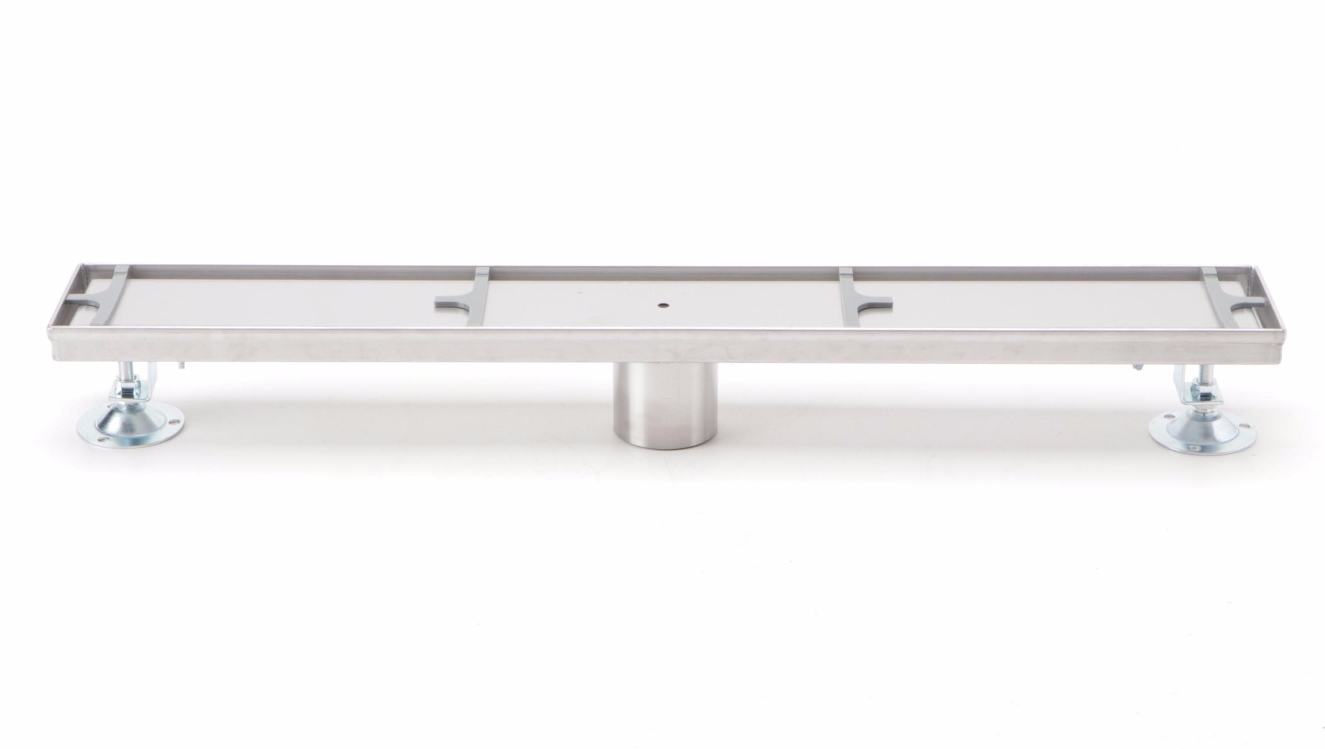 Brushed Stainless Steel 24" Linear Shower Drain