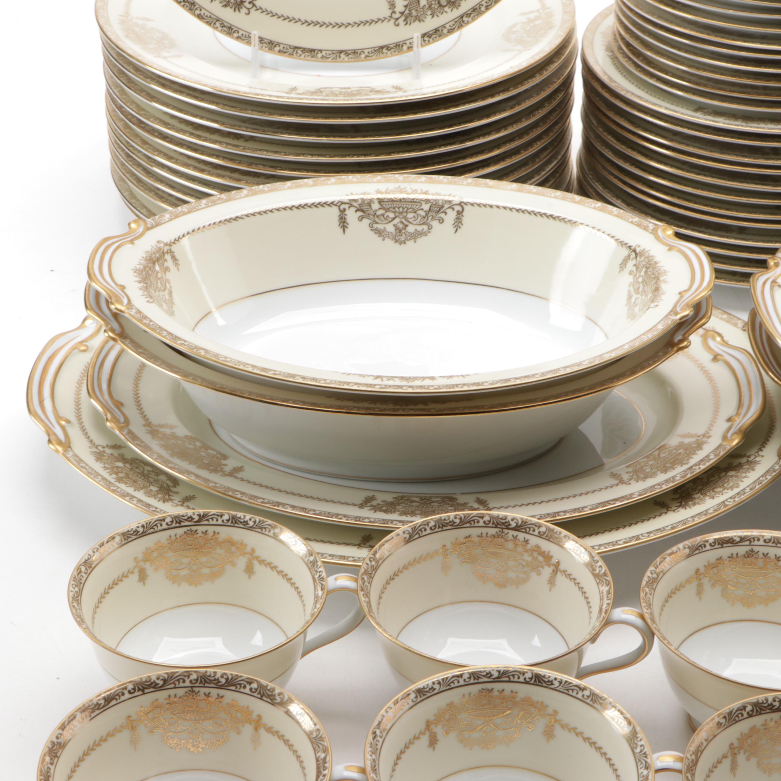 Noritake "Bancroft" Porcelain Dinnerware, 1949-1984