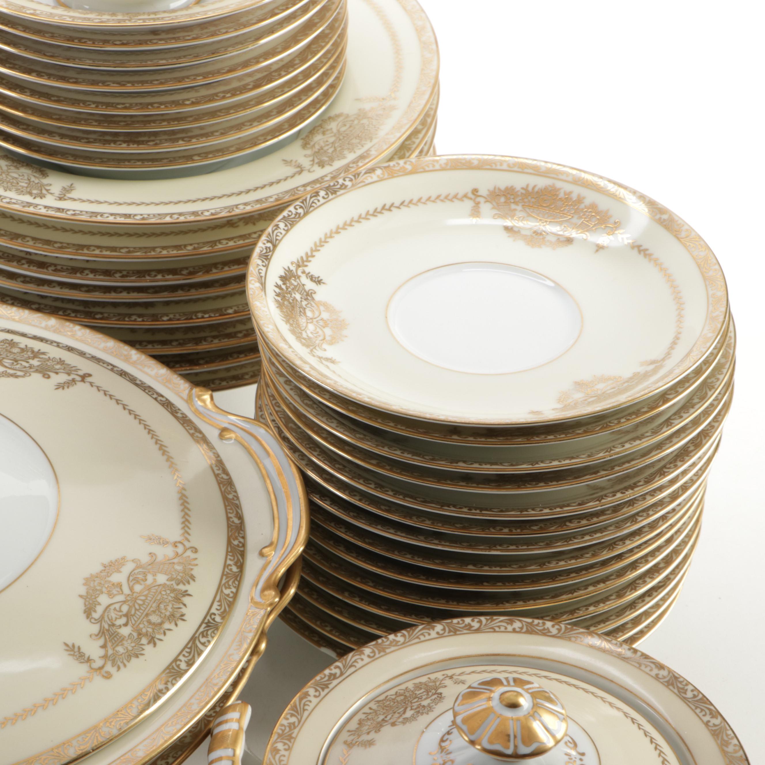 Noritake "Bancroft" Porcelain Dinnerware, 1949-1984
