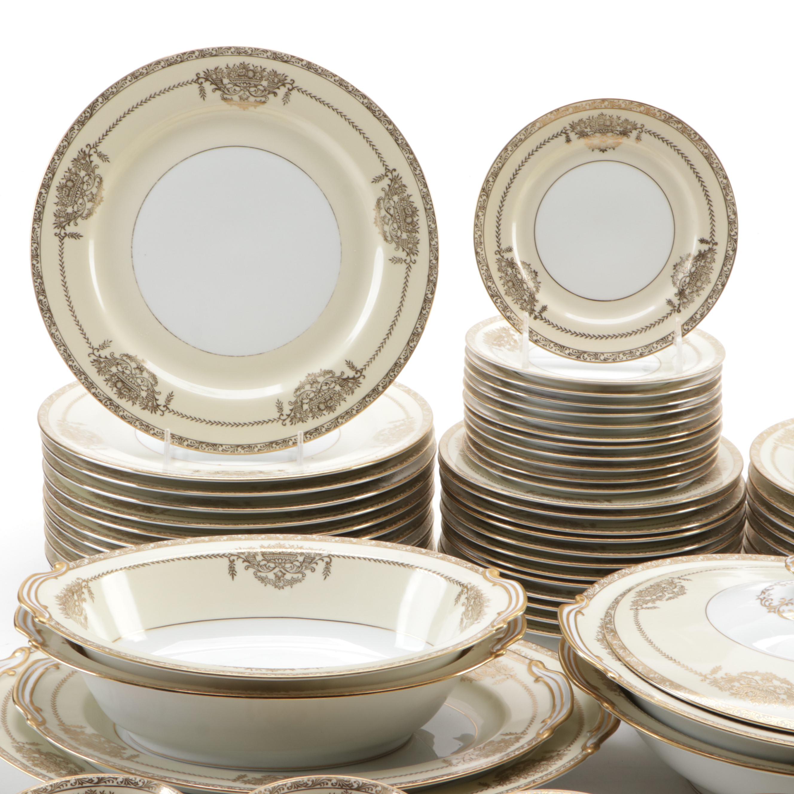 Noritake "Bancroft" Porcelain Dinnerware, 1949-1984