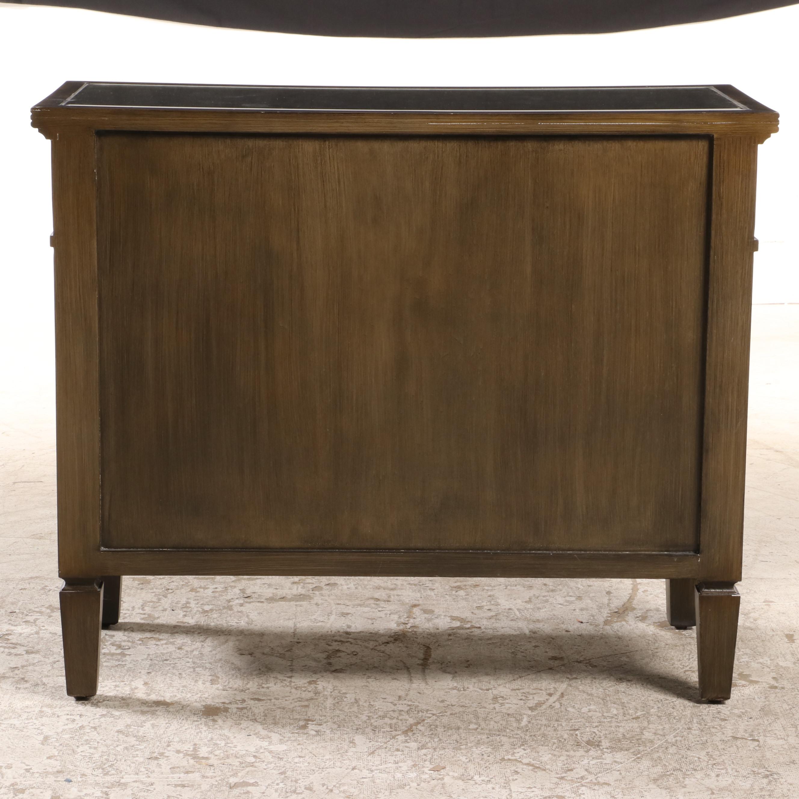 Arhaus "Isla" Contemporary Mirrored Chest of Drawers