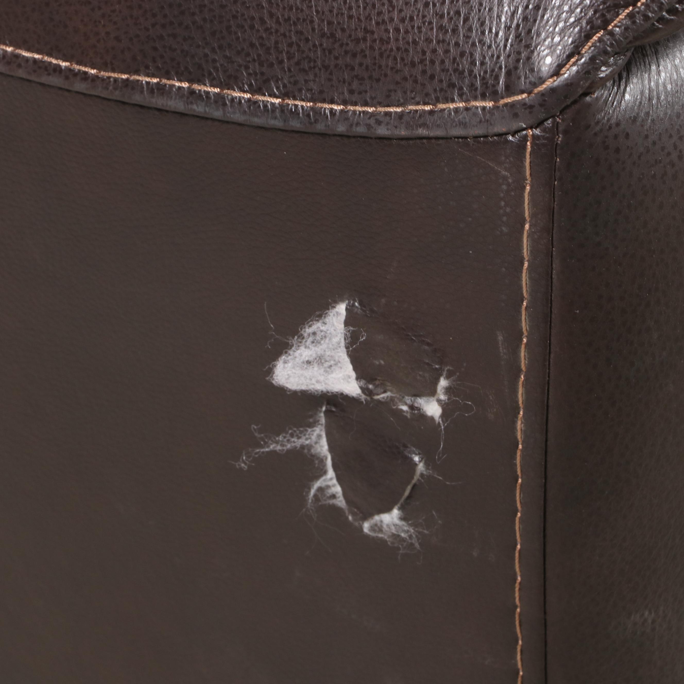 Gilman Creek Furniture "Carey" Leather Power Reclining Loveseat