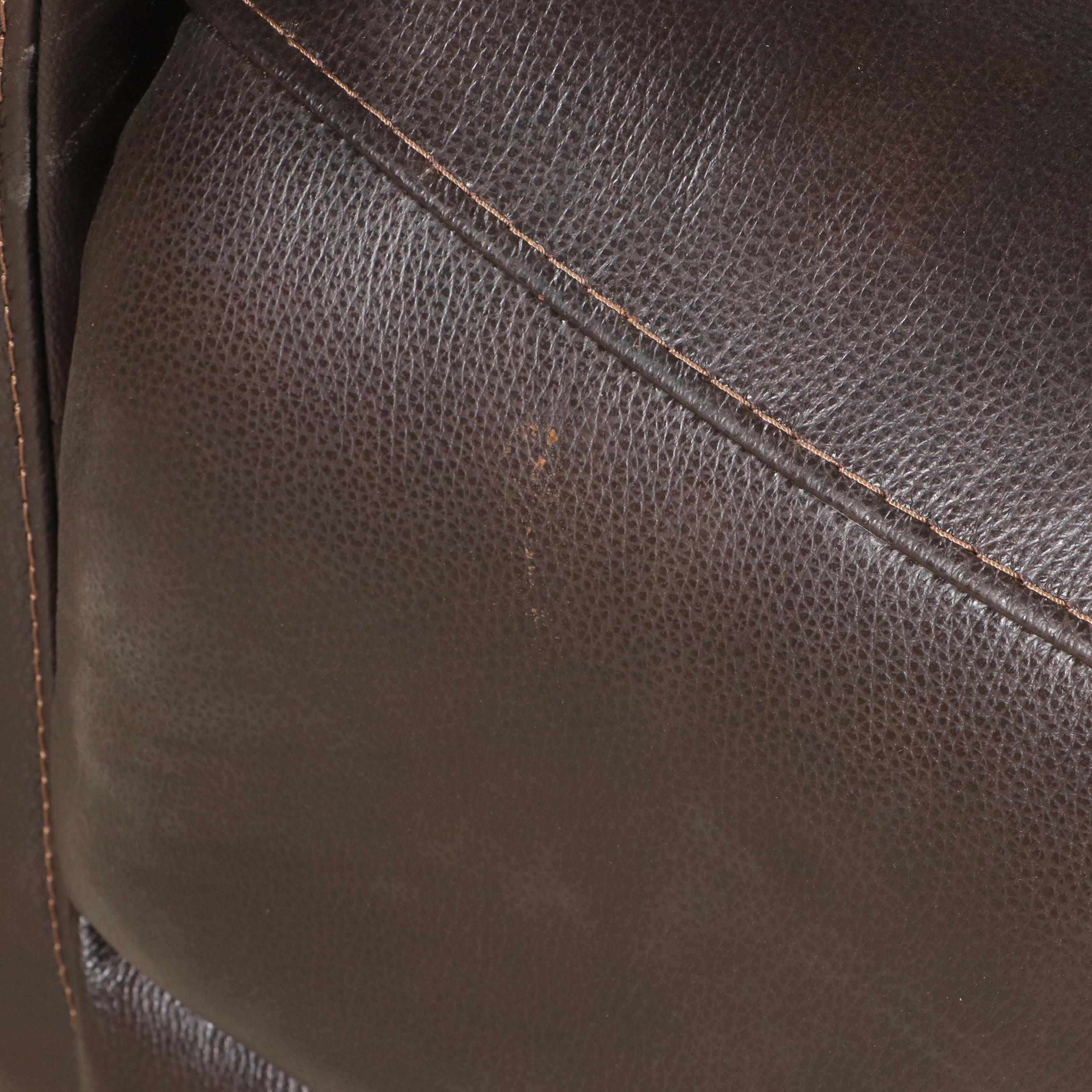 Gilman Creek Furniture "Carey" Leather Power Reclining Loveseat