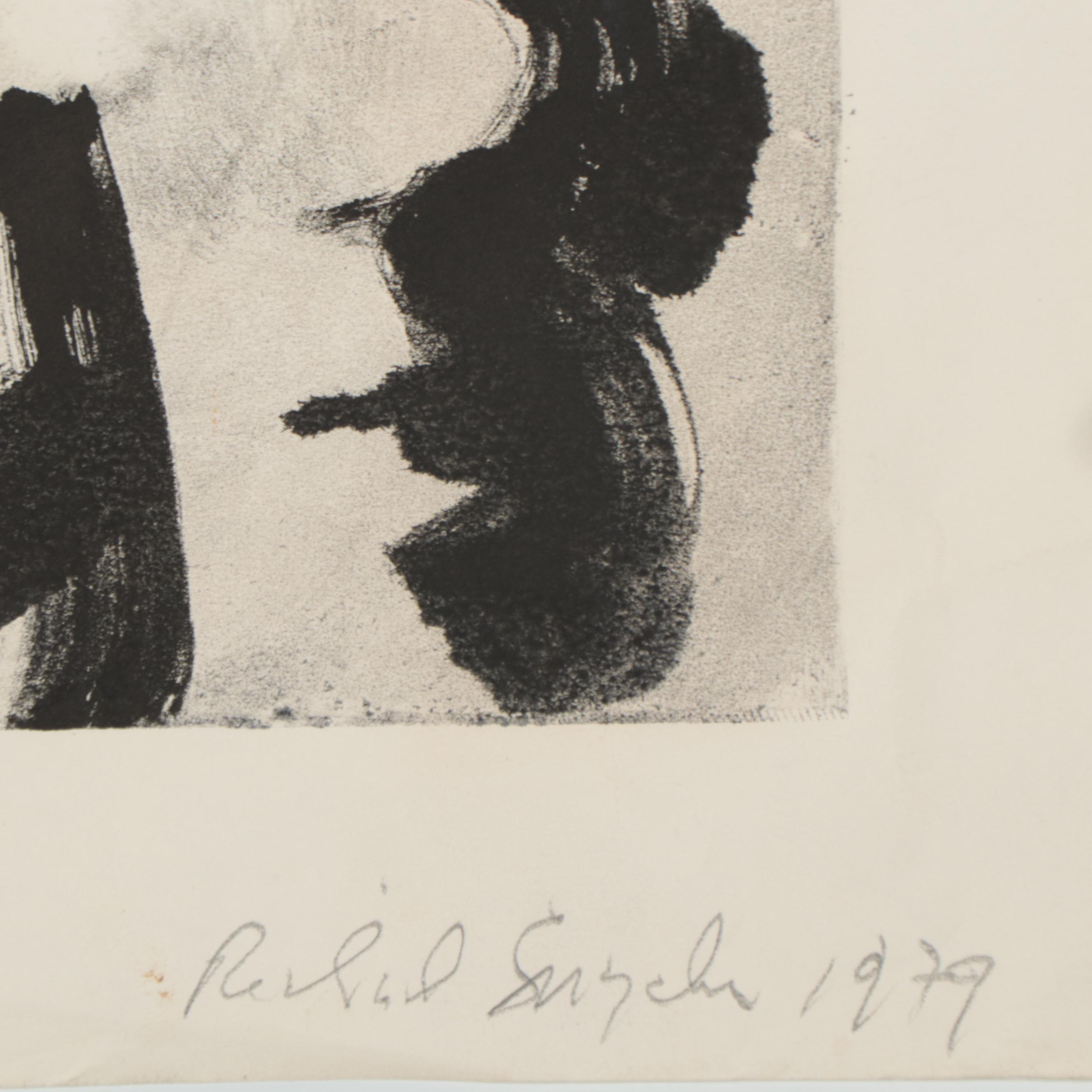 Richard Snyder Portrait Monotypes, 1979