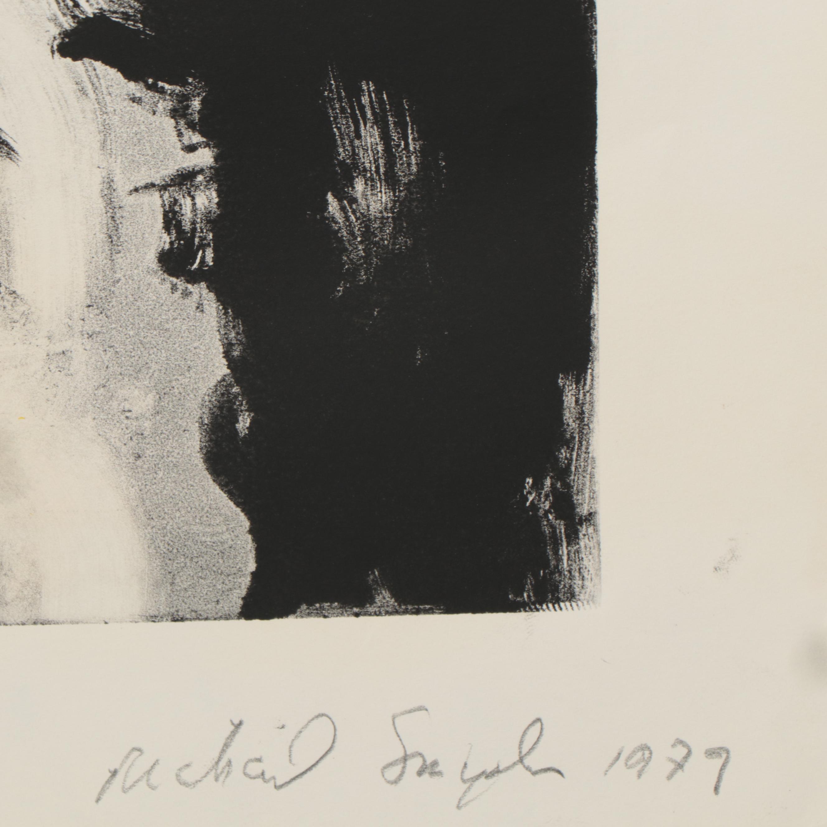 Richard Snyder Portrait Monotypes, 1979