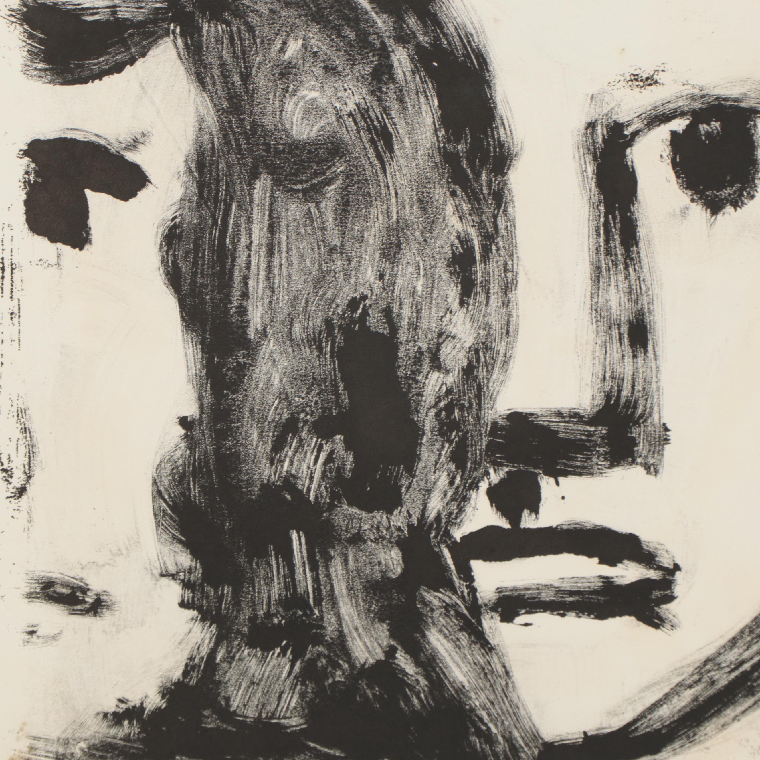 Richard Snyder Portrait Monotypes, 1979