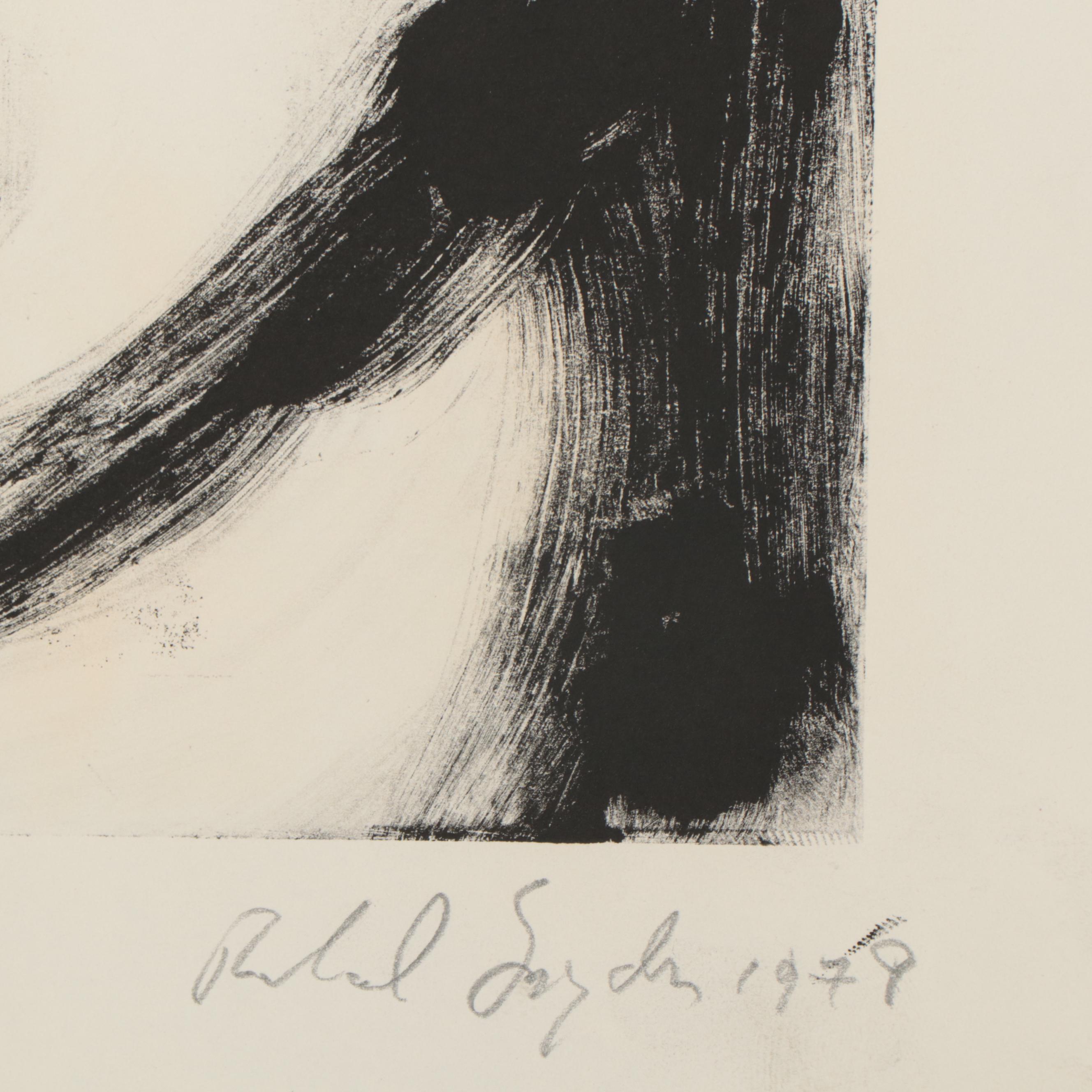 Richard Snyder Portrait Monotypes, 1979